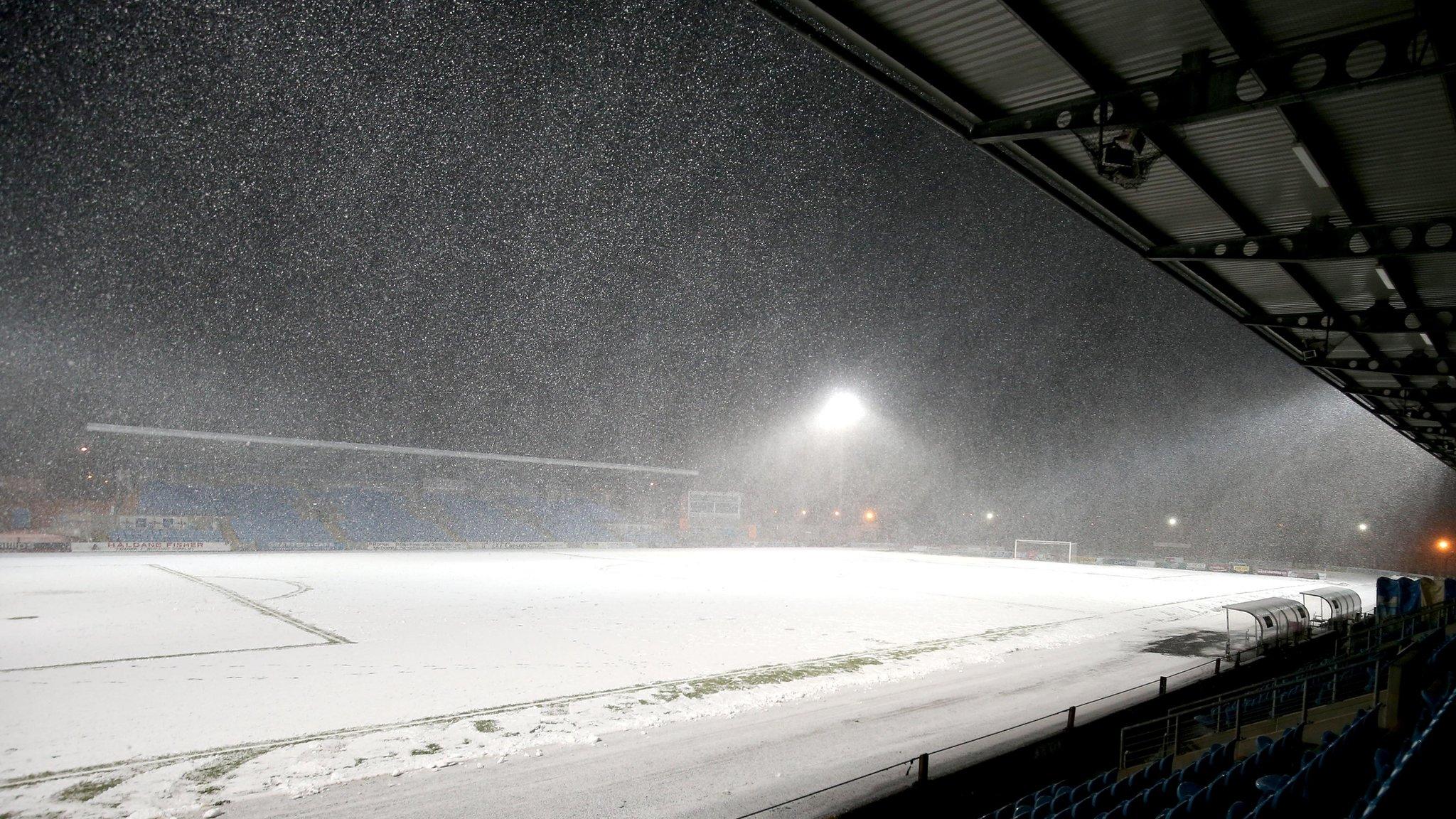 The scene at the Ballymena Showgrounds