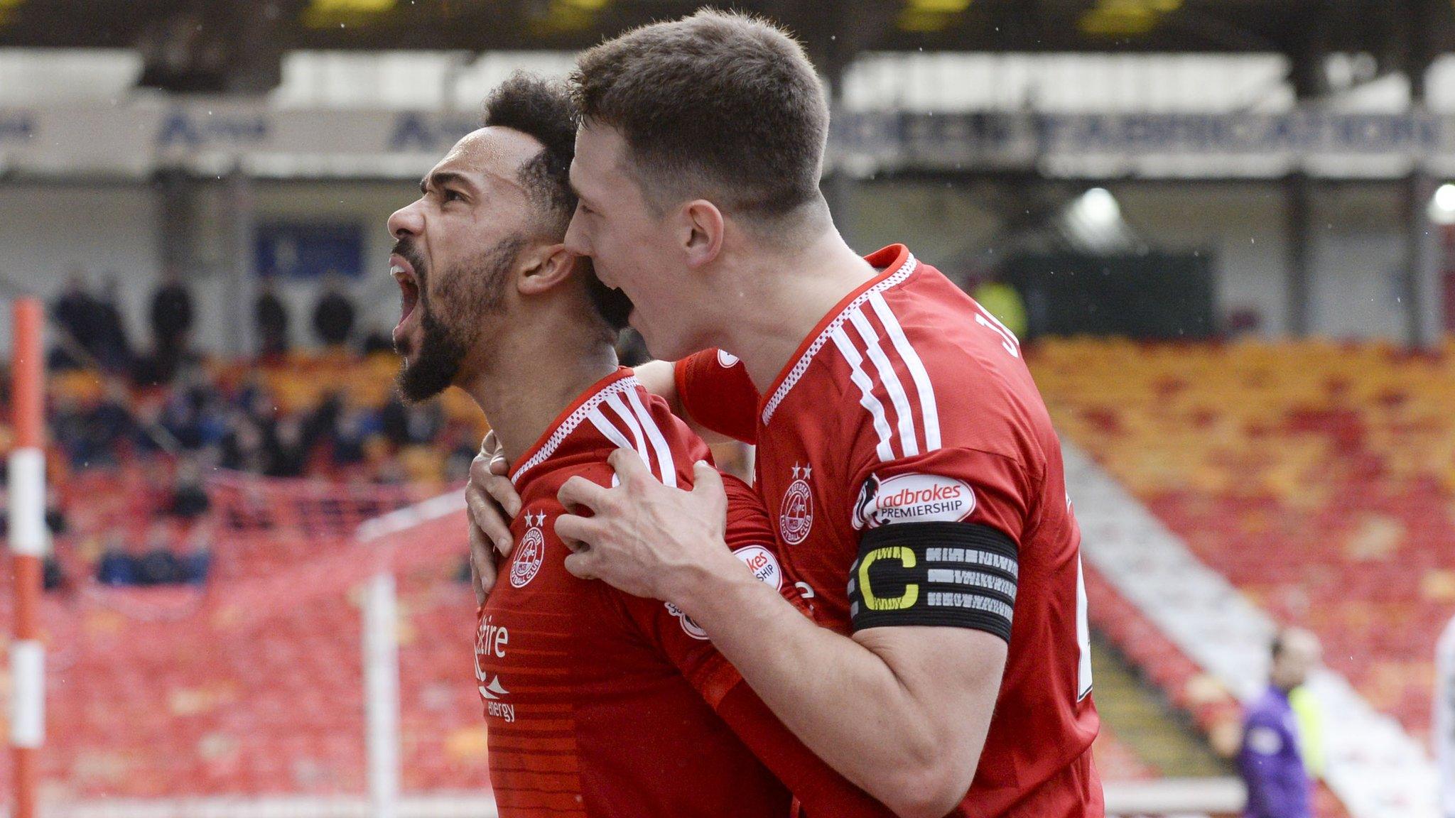 Shay Logan (left) and Ryan Jack