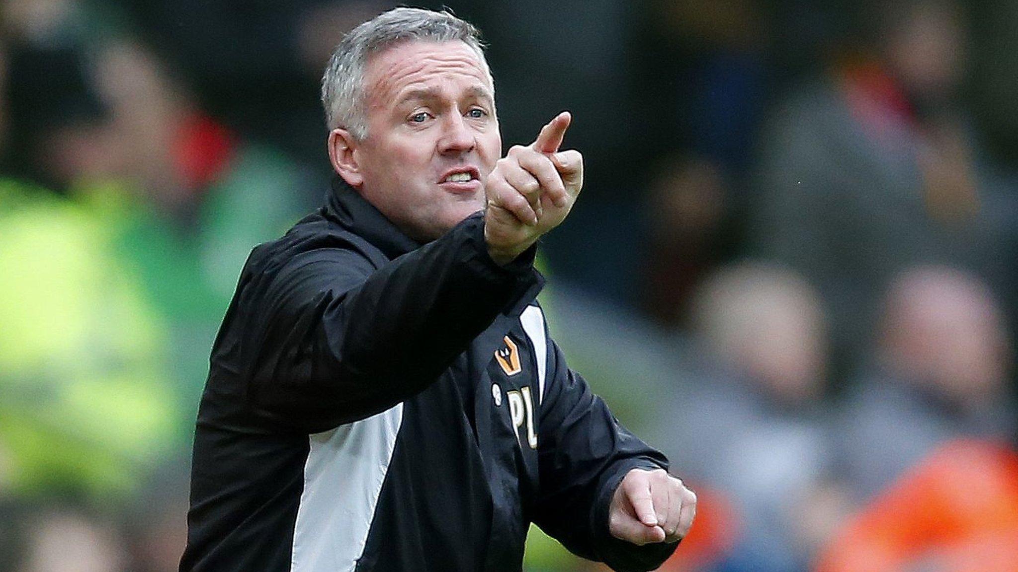 Paul Lambert spent seven months in charge of Wolves until May 2017