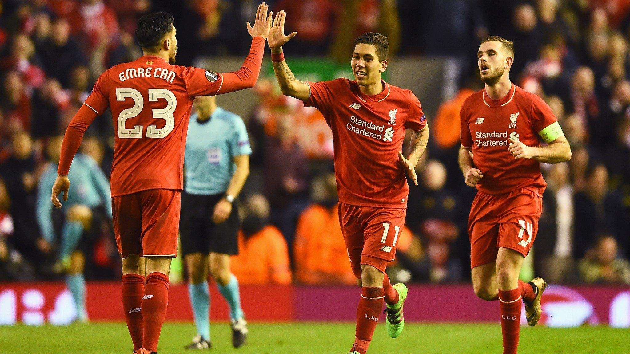 Liverpool celebrate