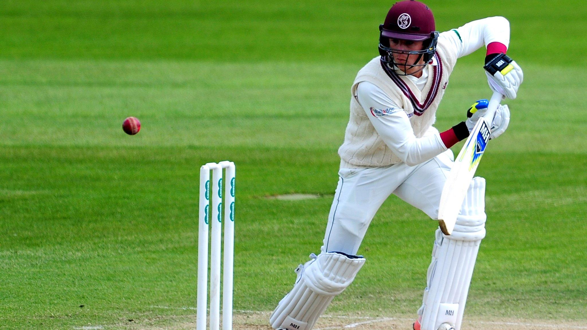 Somerset batsman Tom Abell