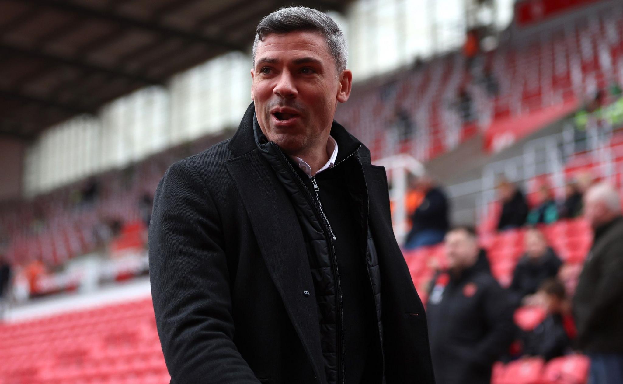 Stoke technical director Jonathan Walters