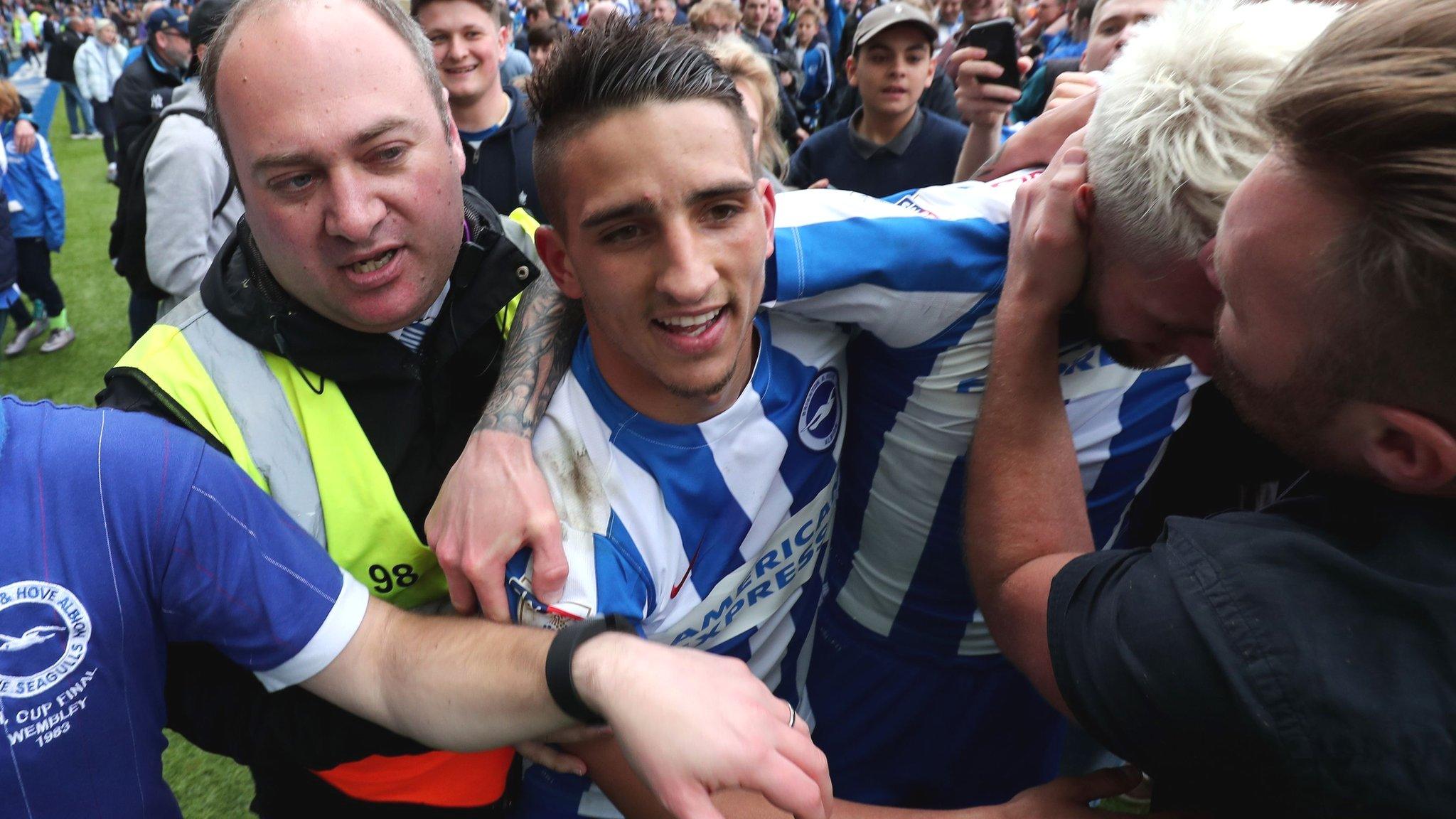 Brighton winger Anthony Knockaert