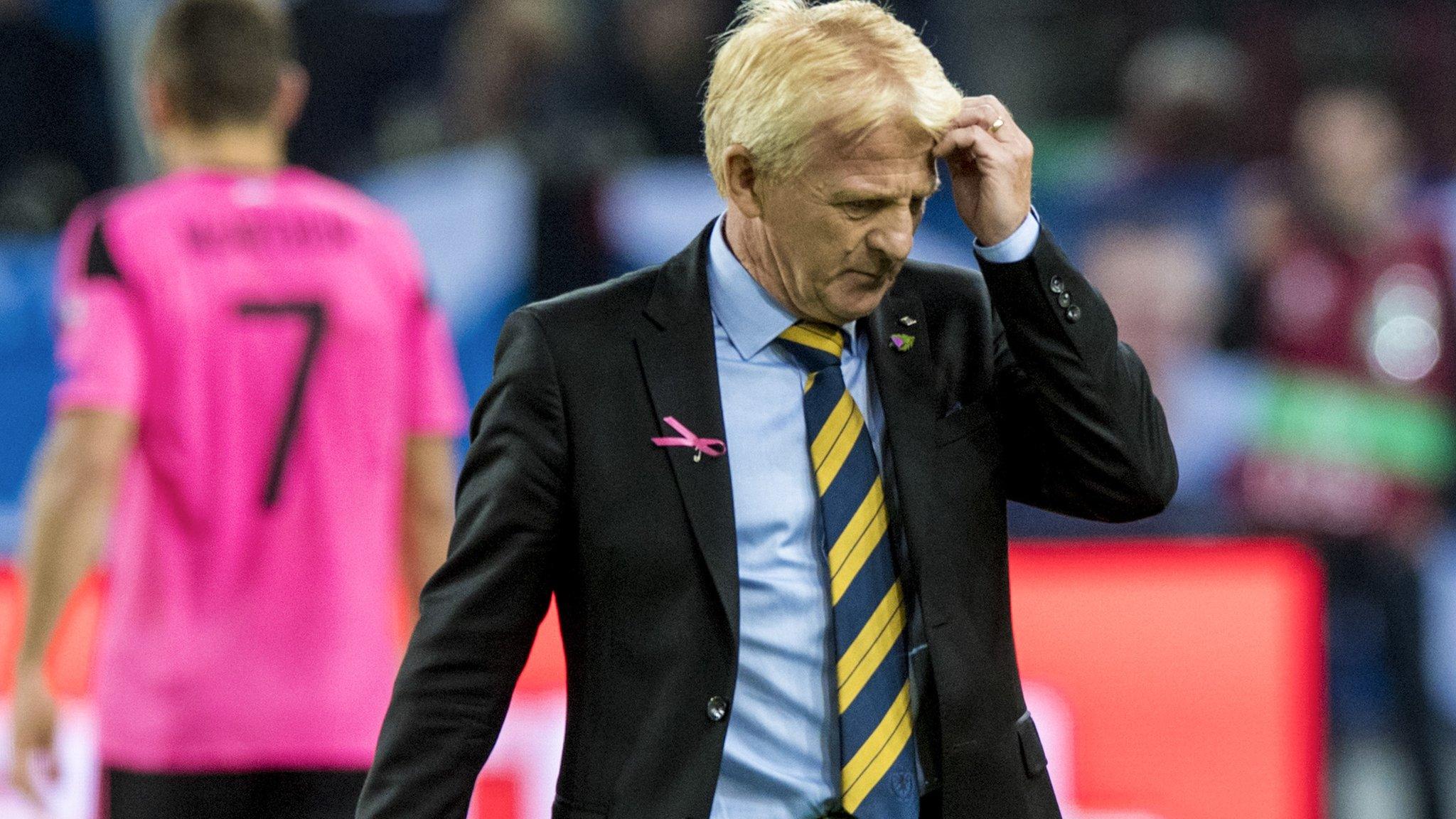 Scotland head coach Gordon Strachan