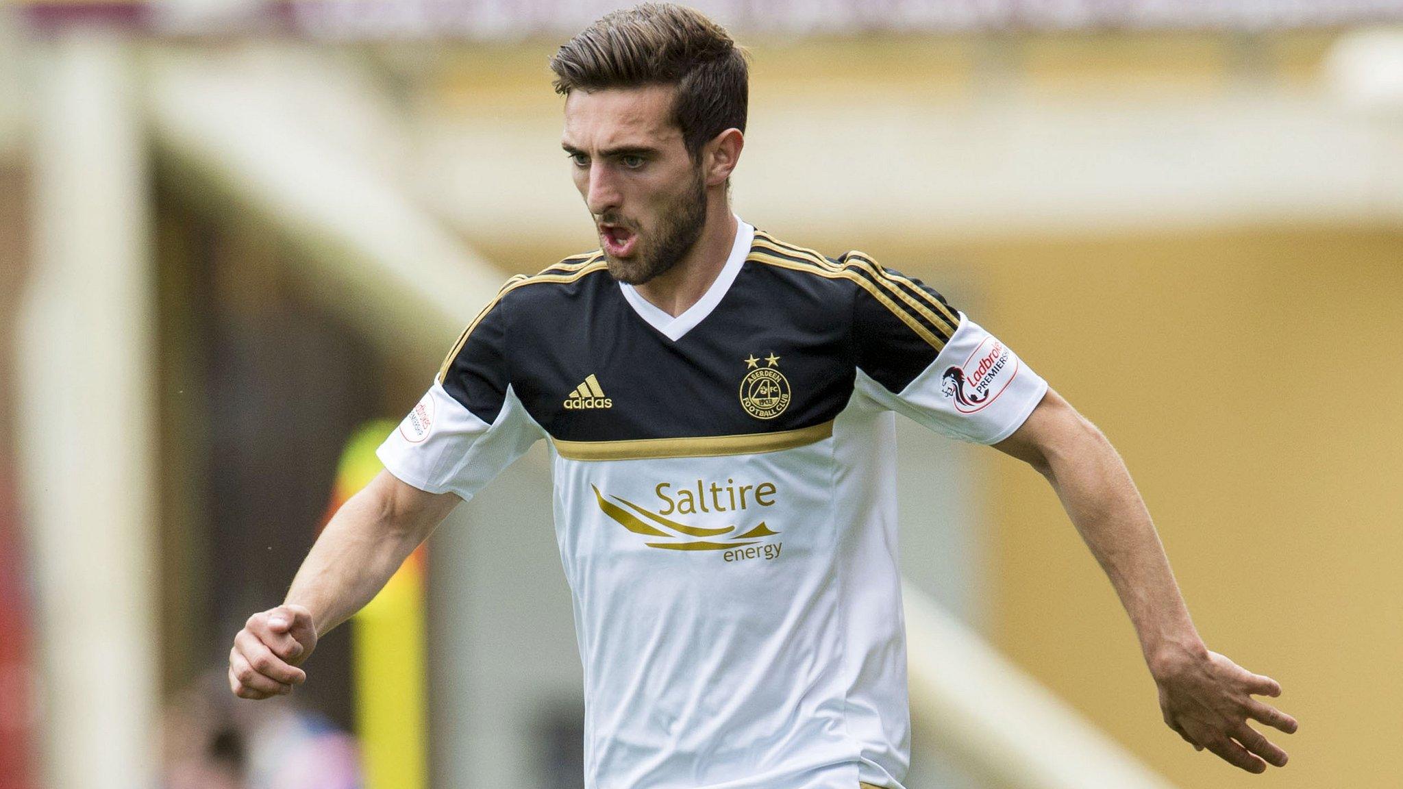 Aberdeen left-back Graeme Shinnie