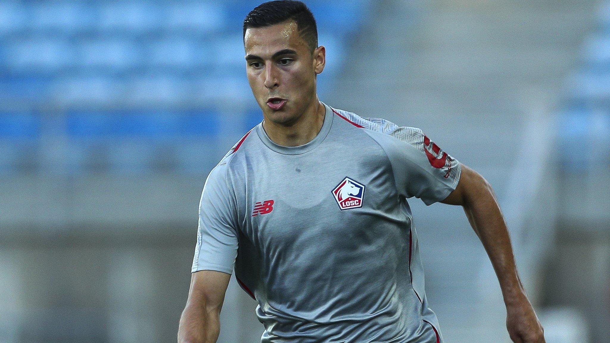 Anwar El Ghazi has joined Villa from Lille on a season-long loan