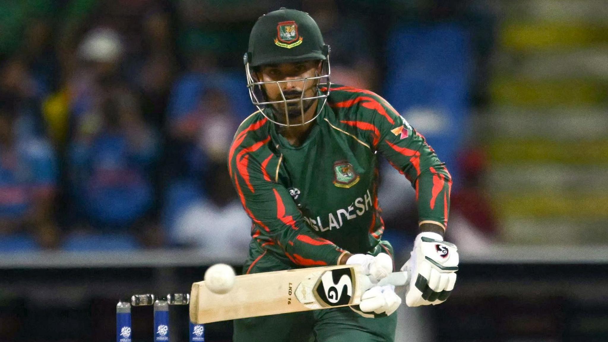 Bangladesh batter Litton Das in 2024