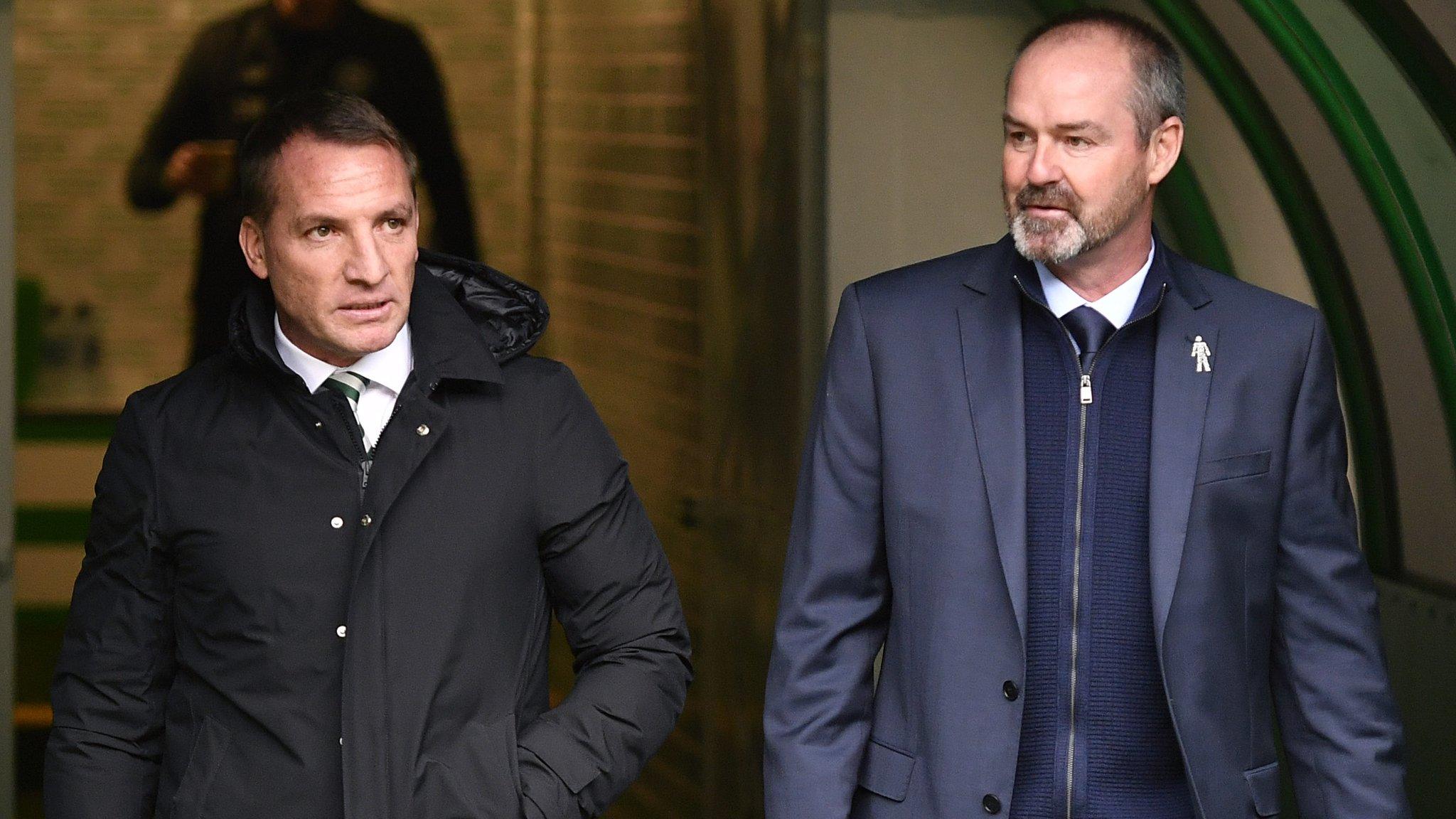 Brendan Rodgers and Steve Clarke