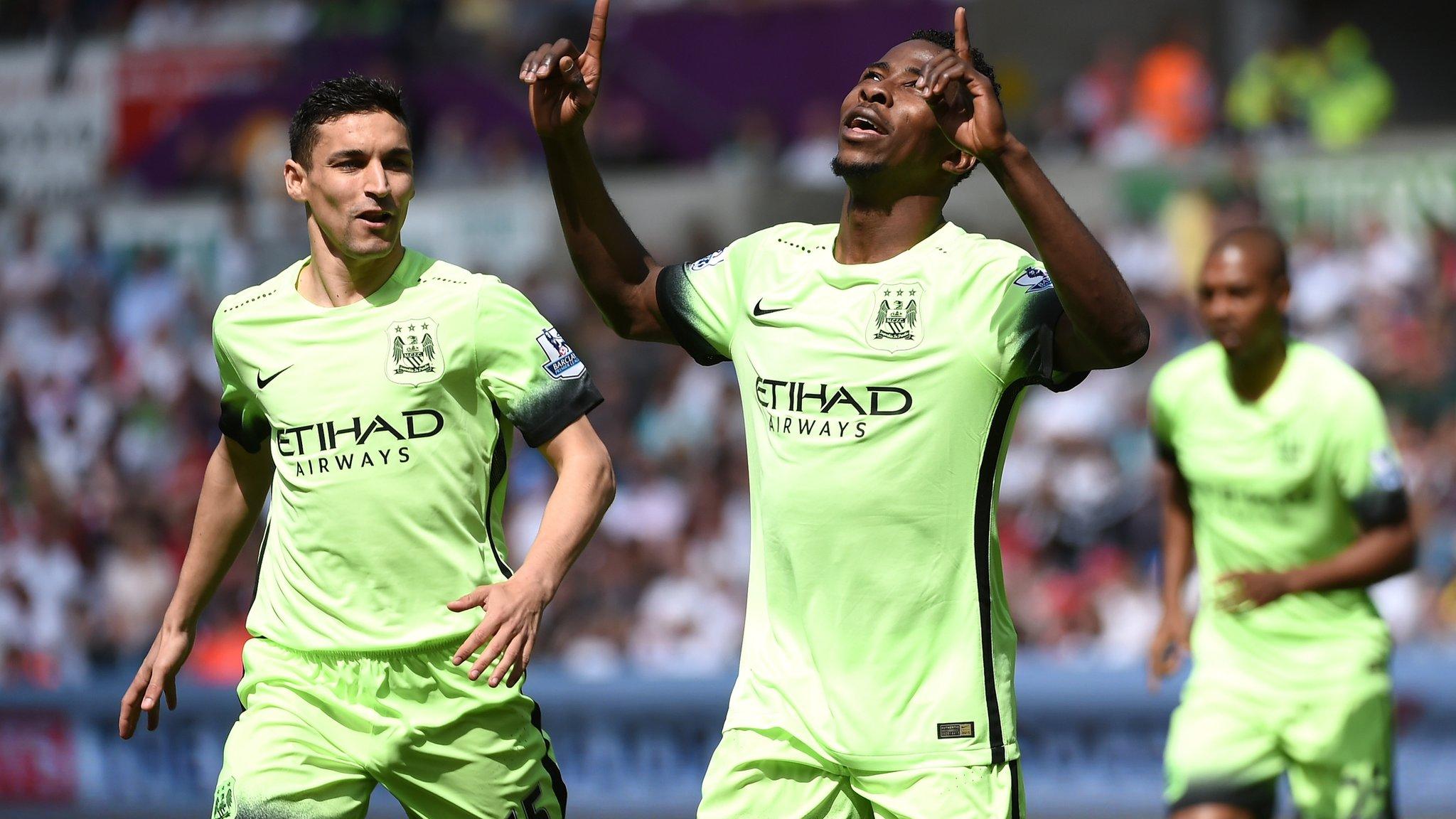 Manchester City celebrate