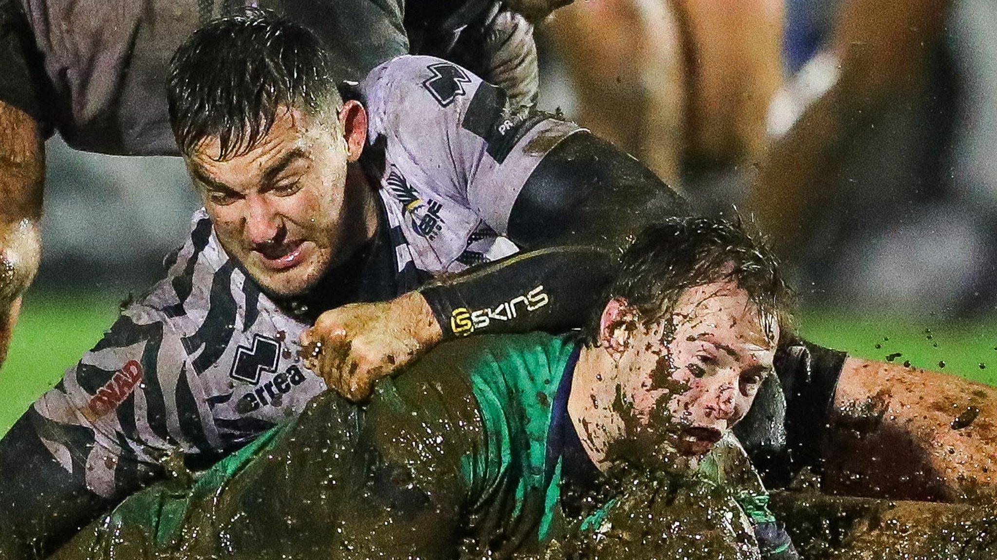 Kieran Marmion's second-half brilliance helped Connacht overcome Zebre in rain-lashed Galway