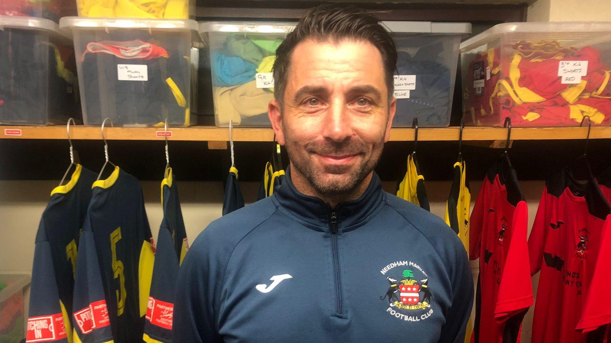 Needham Market boss Kevin Horlock