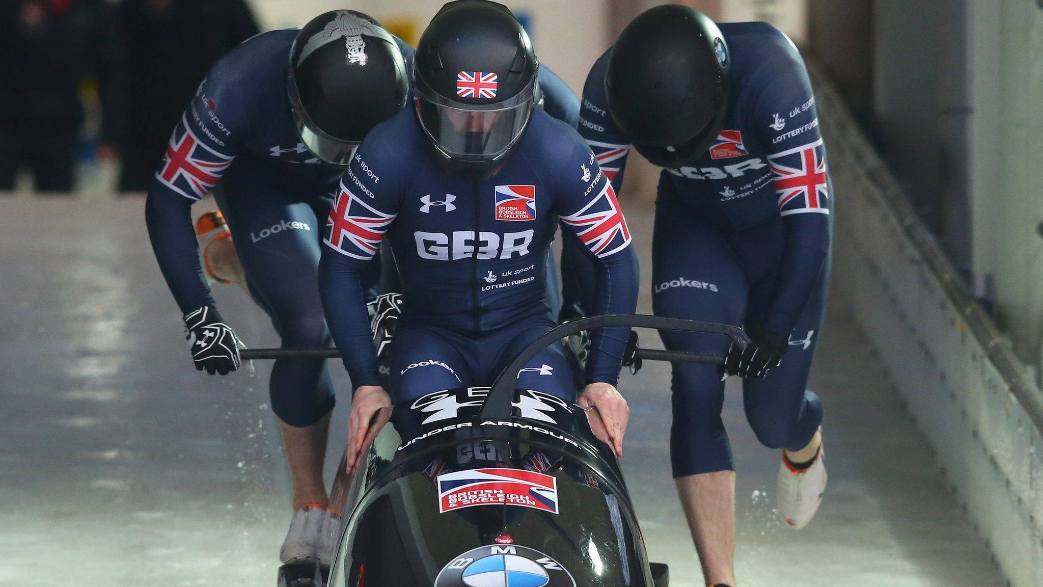 British bobsleigh pilot Brad Hall