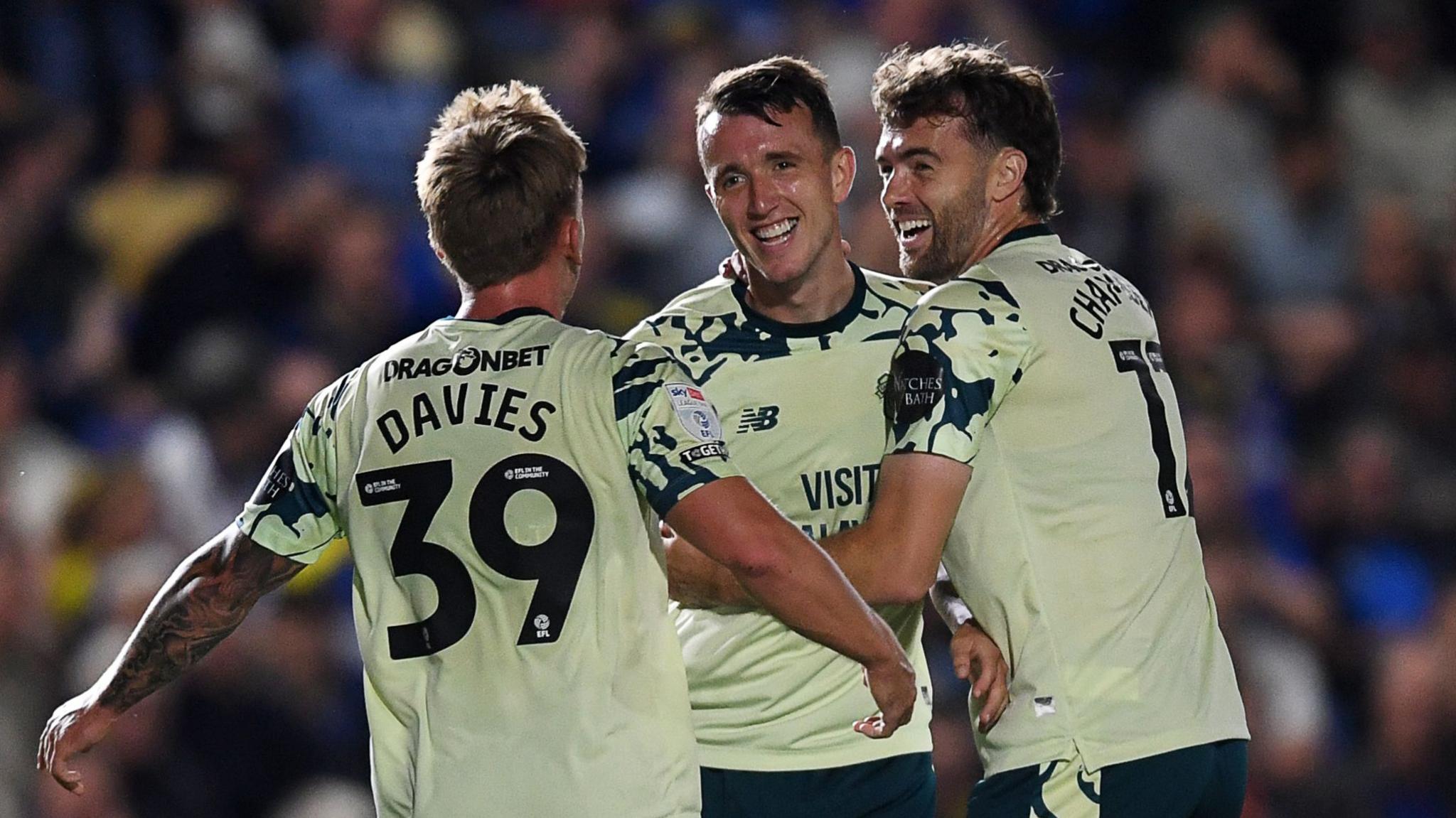 Cardiff celebrate