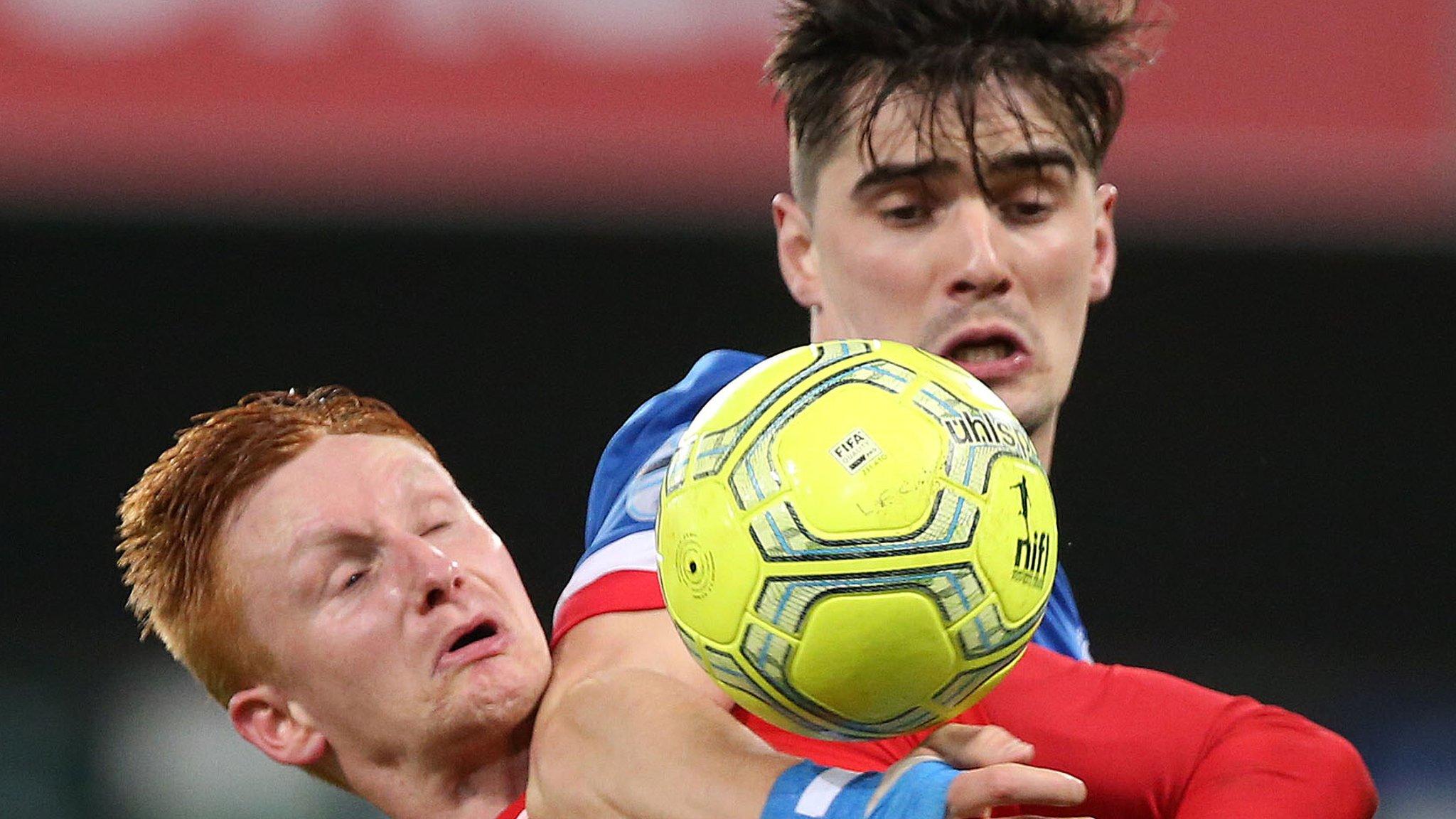 Linfield were held 1-1 by Portadown