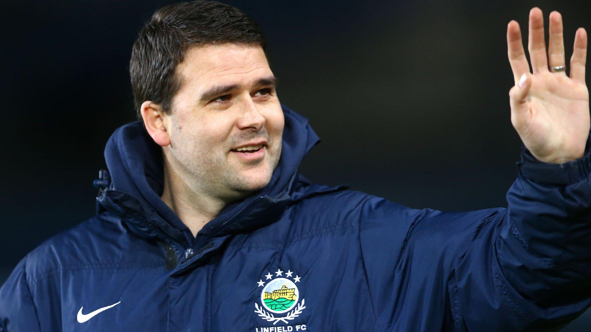 Linfield manager David Healy