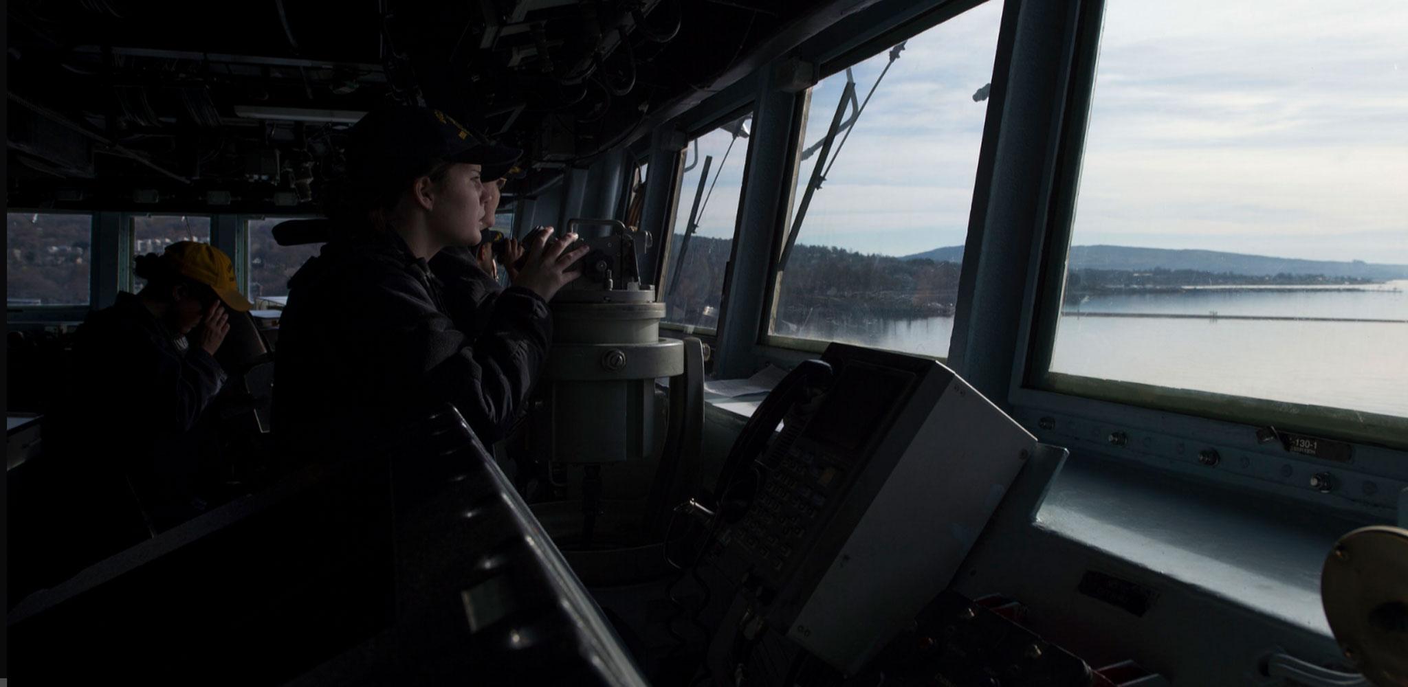 US Navy arriving at Faslane