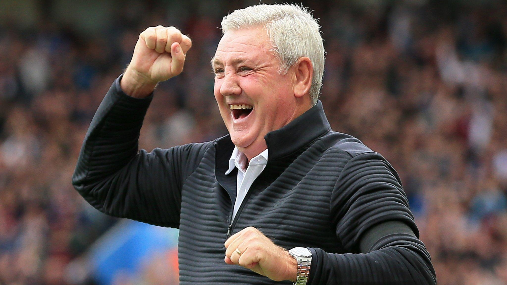 Aston Villa manager Steve Bruce