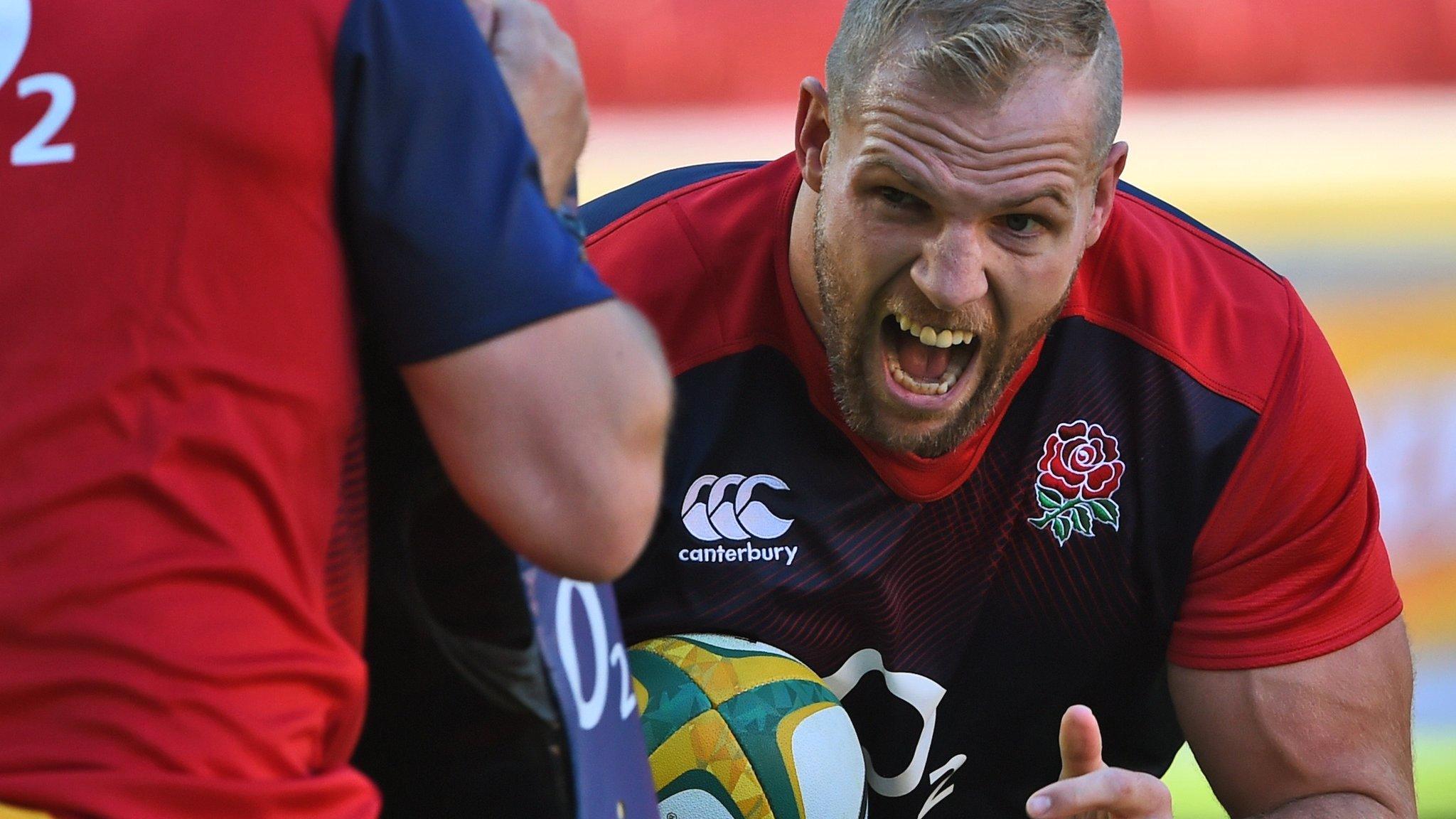 England flanker James Haskell