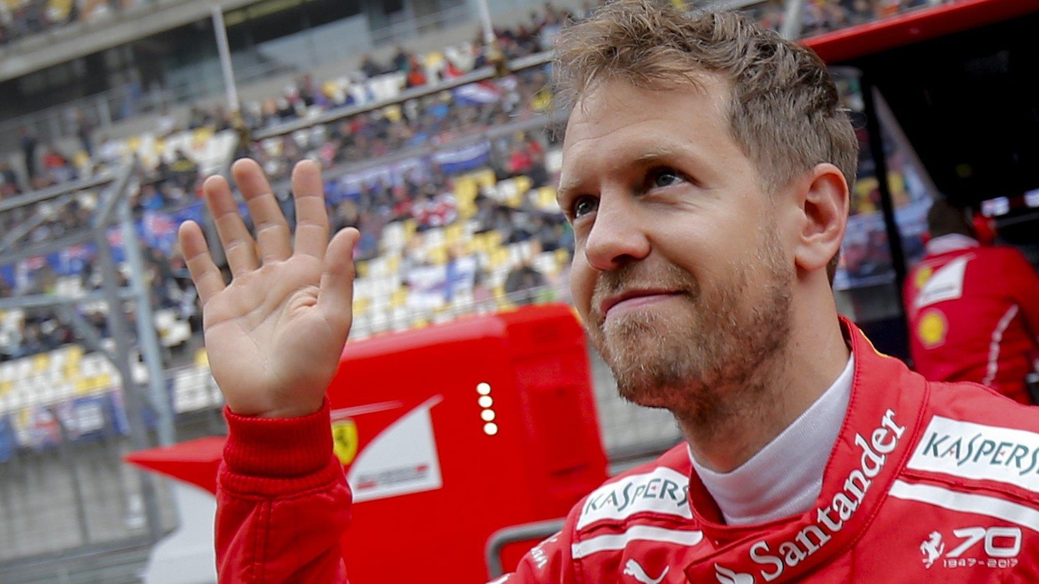 Ferrari driver Sebastian Vettel