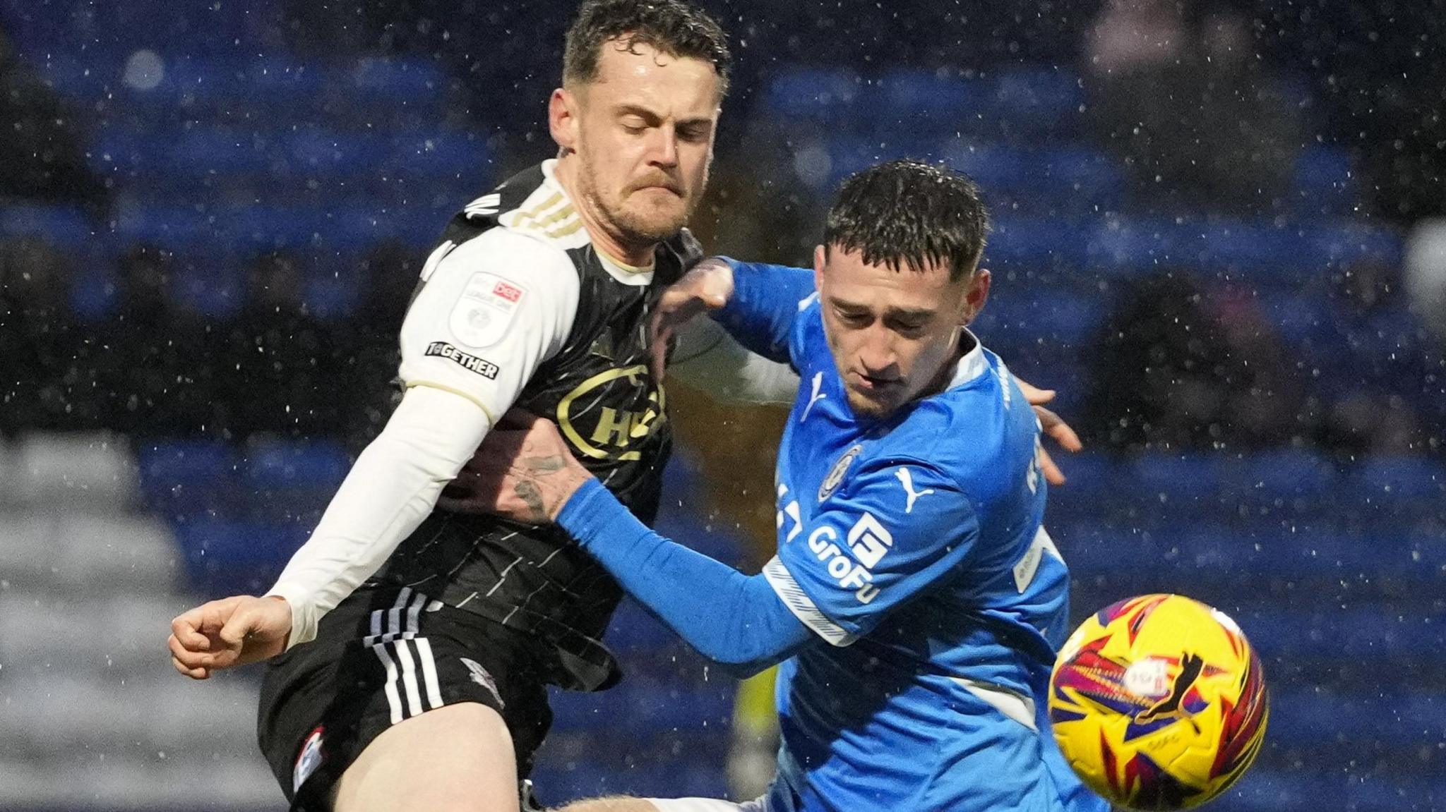 Action from Stockport County v Exeter City