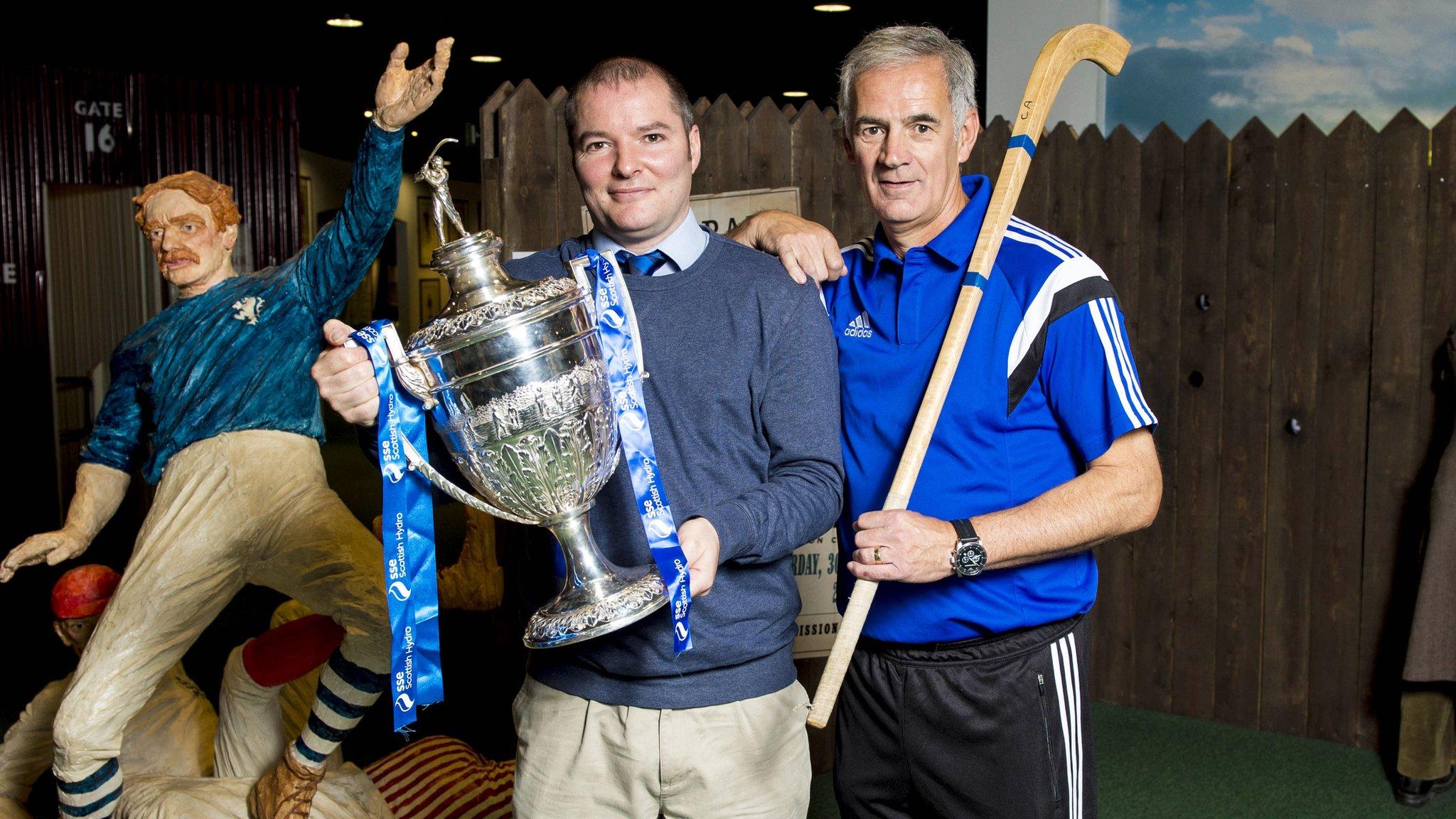 The draw was made at the Scottish Football Museum at Hampden Park