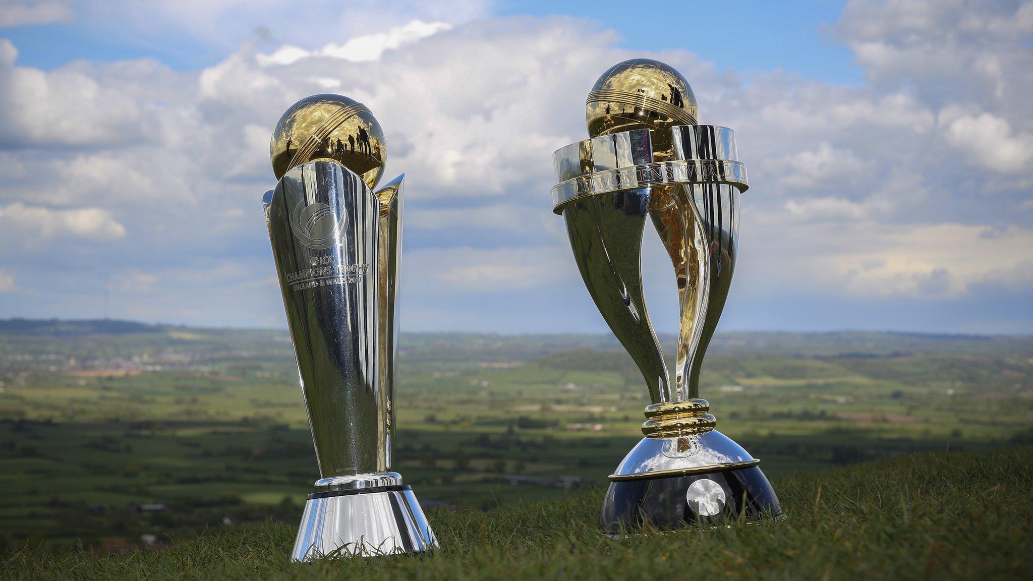 The ICC Champions Trophy and Women's World Cup