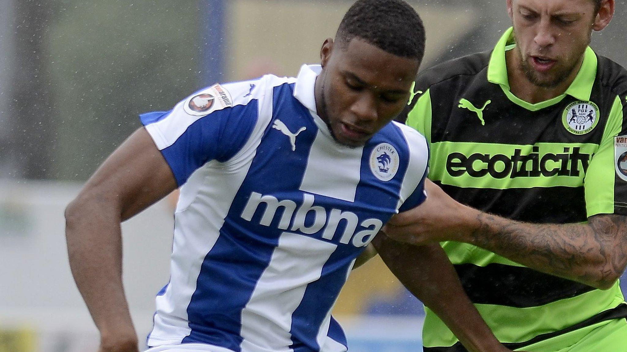 Kane Richards scored eight times for Chester in the 2016-17 season