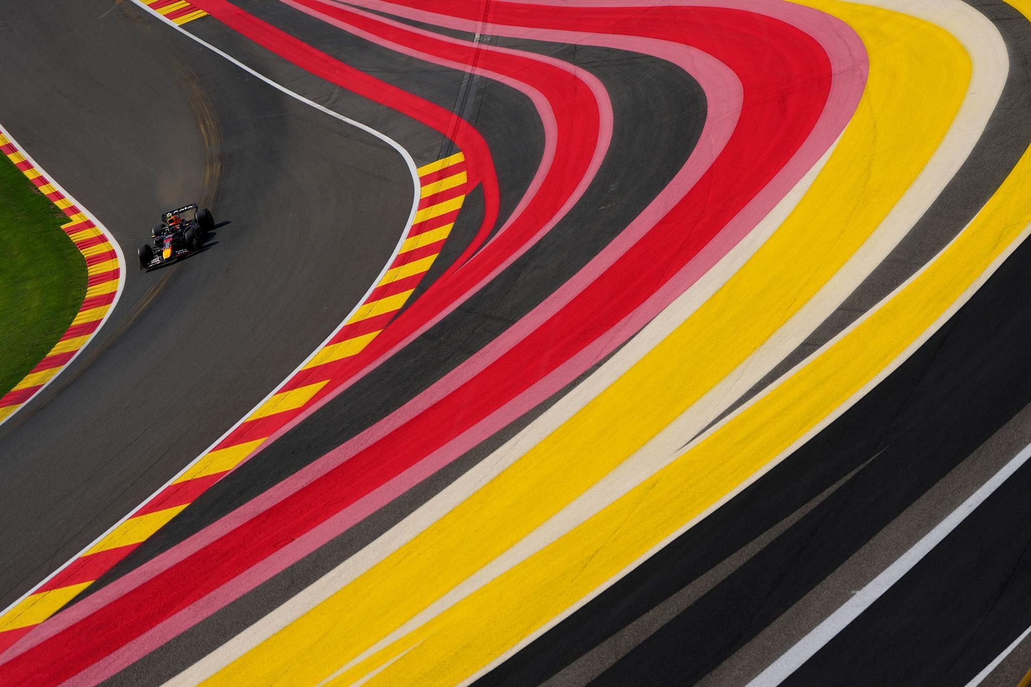 Japan's Yuki Tsunoda during qualifying for the Belgium Grand Prix at Circuit de Spa-Francorchamps. Photo by Alex Bierens de Haan