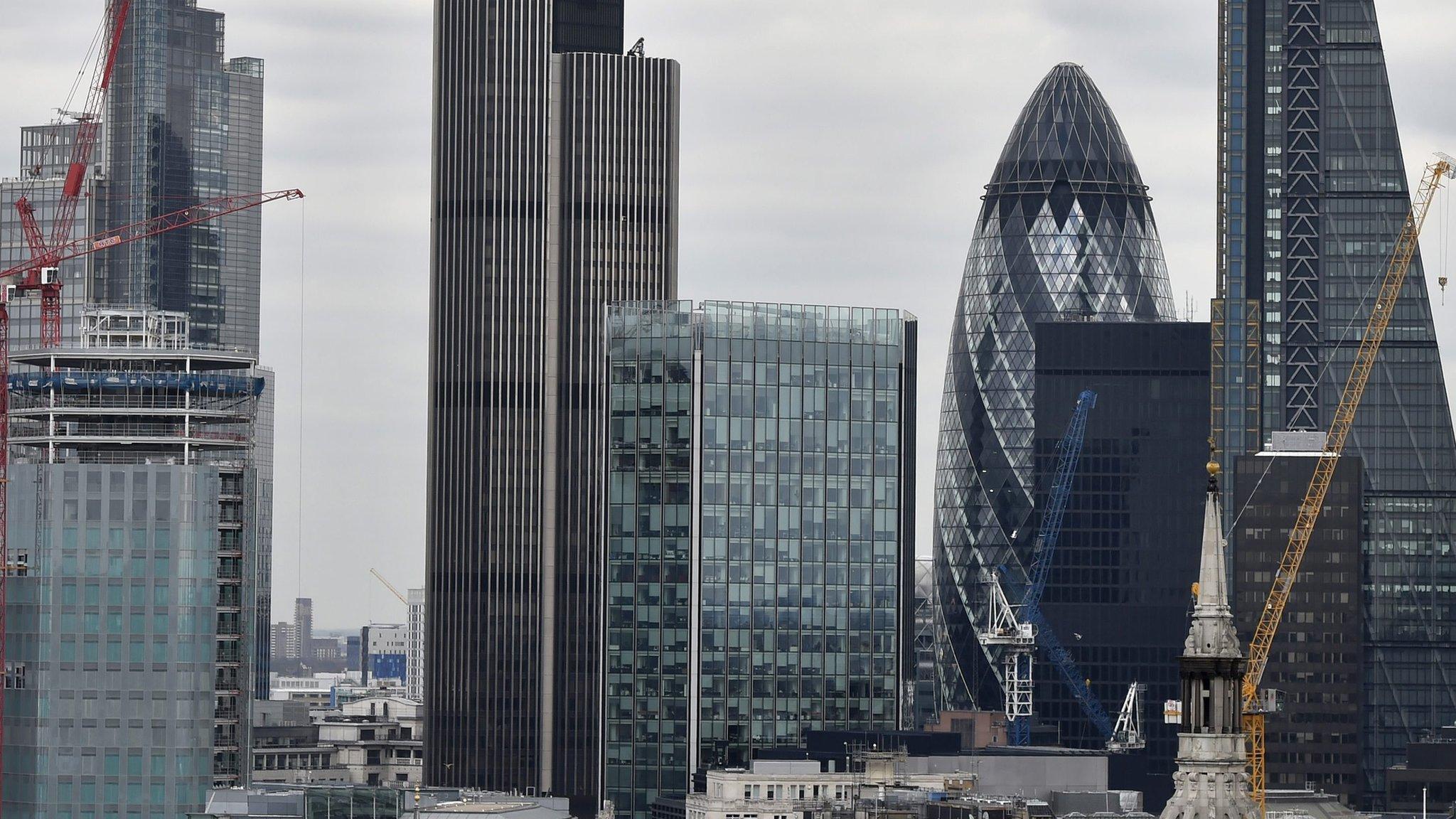 City of London skyline