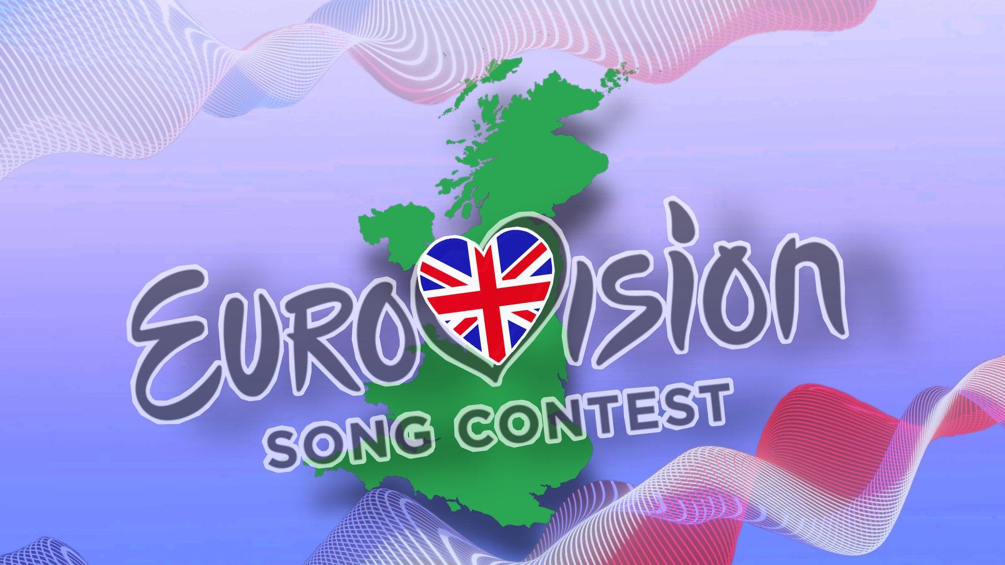 Mock up Eurovision UK logo.