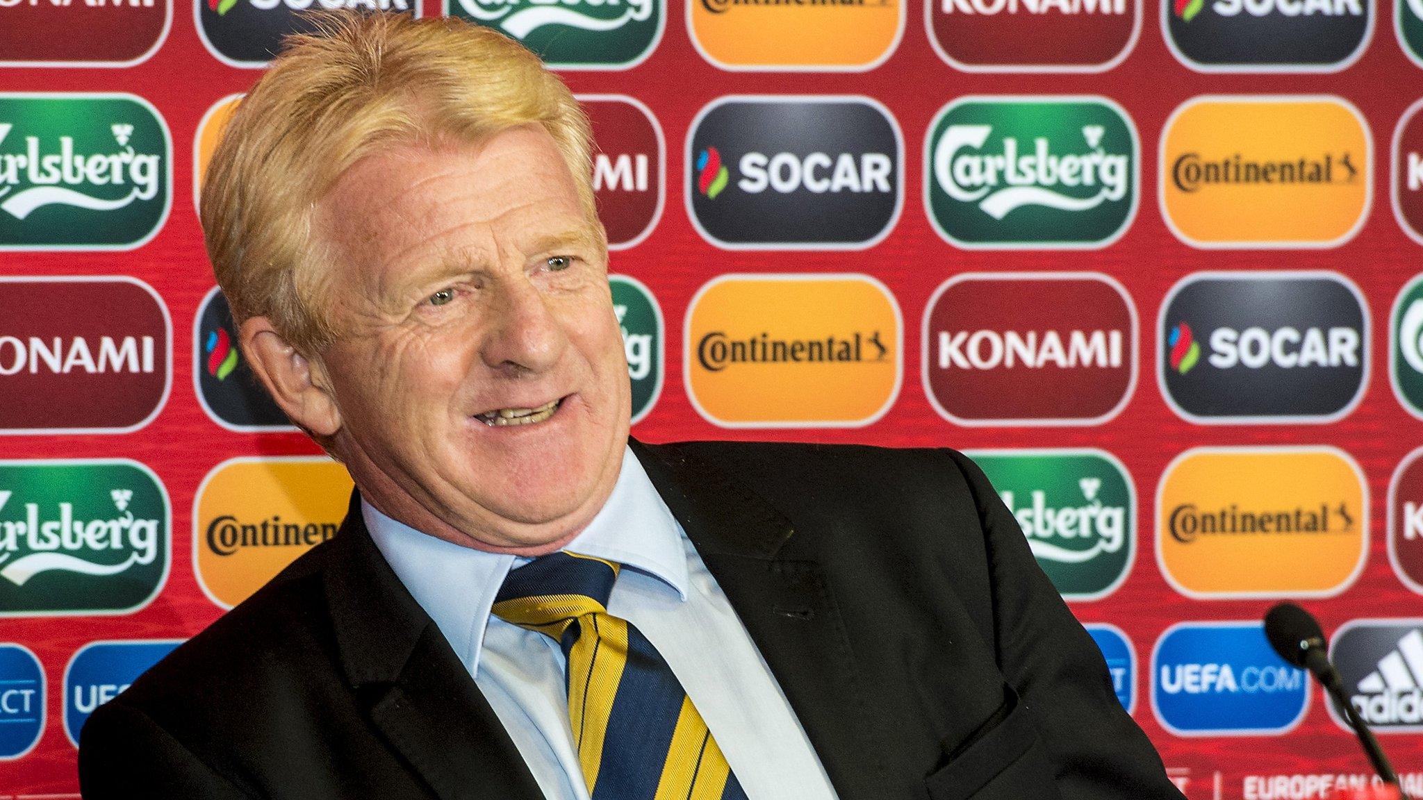 Scotland manager Gordon Strachan