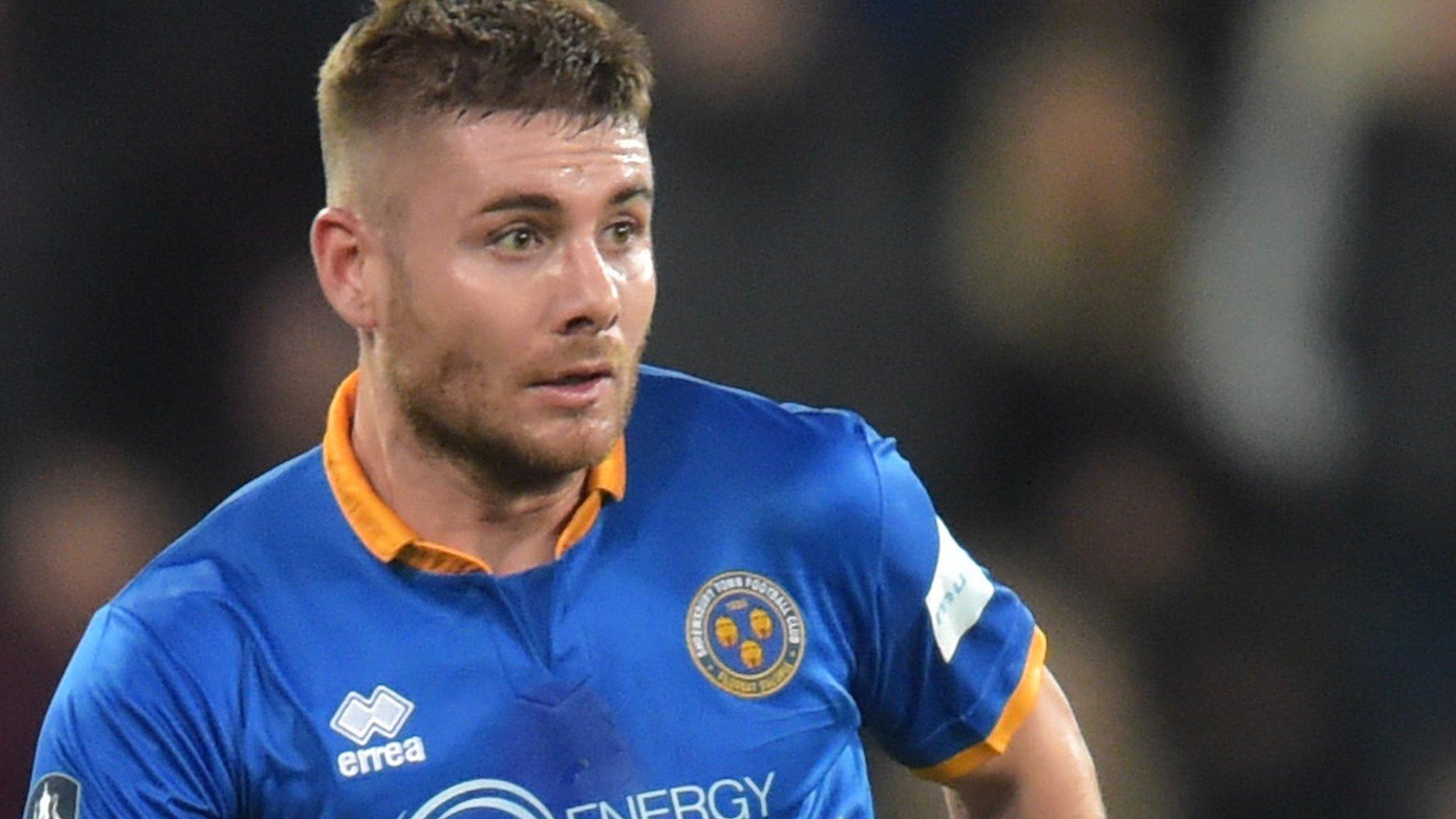 Shrewsbury defender Joe Riley