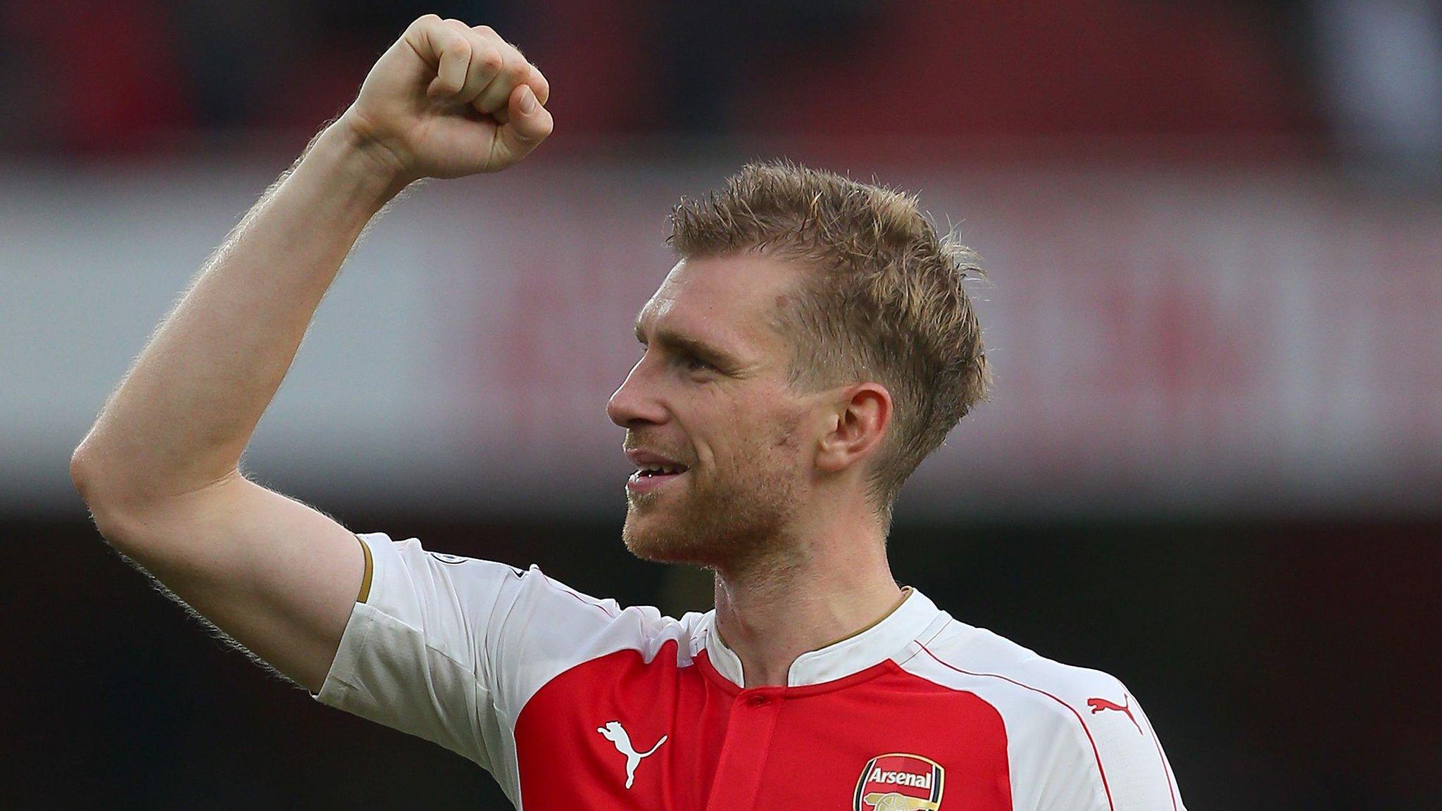 Arsenal defender Per Mertesacker