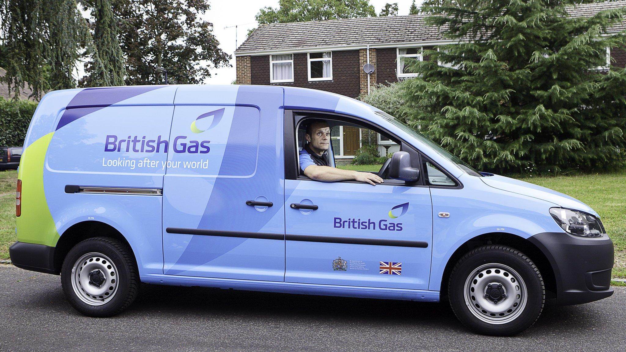 British Gas van