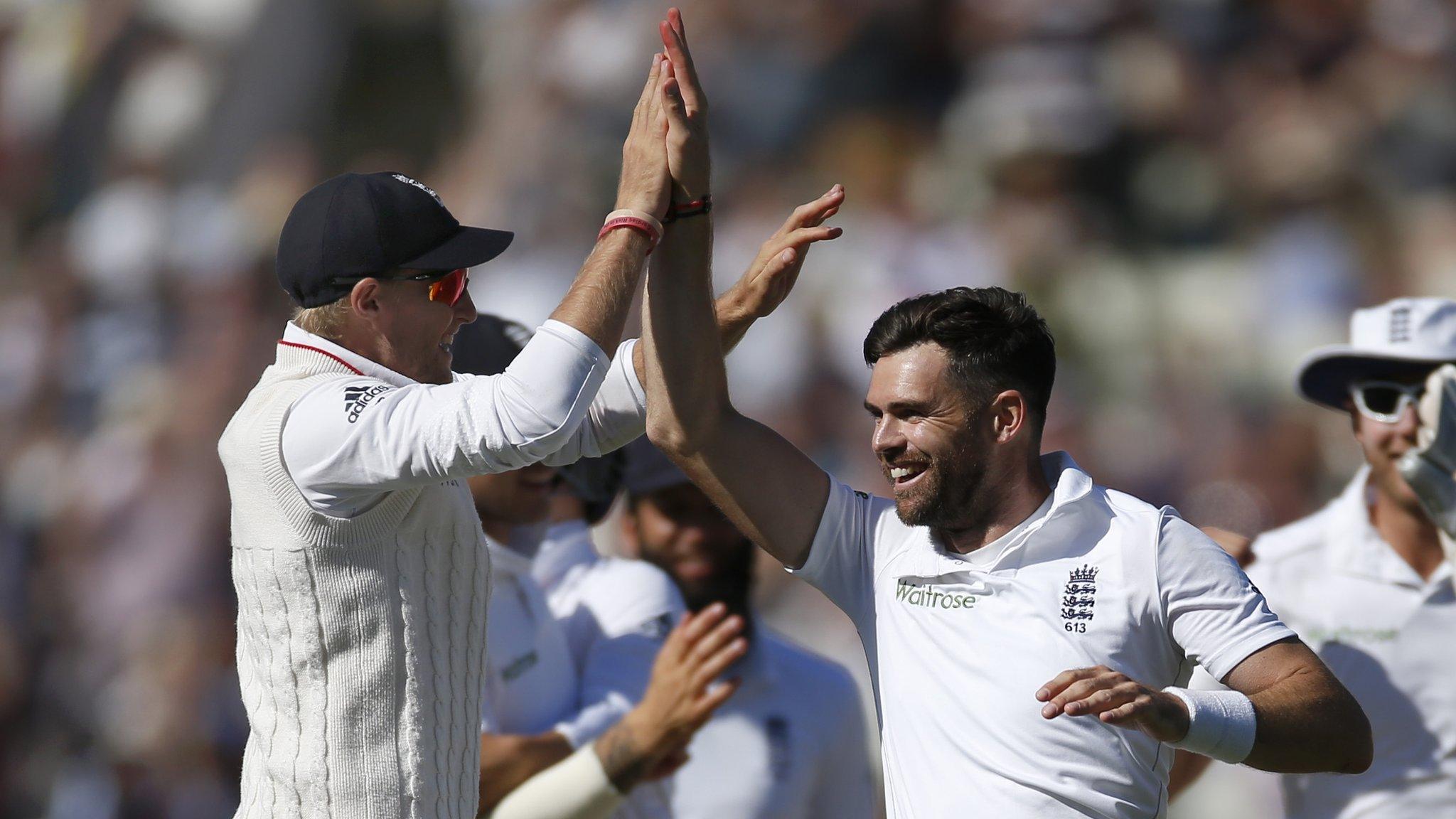 James Anderson and Joe Root