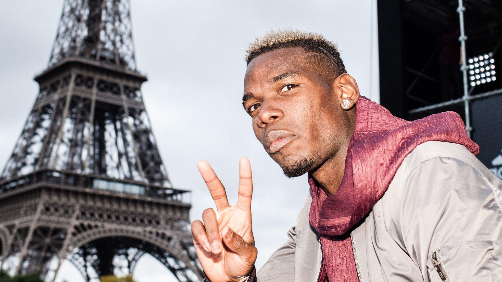 Paul Pogba in Paris