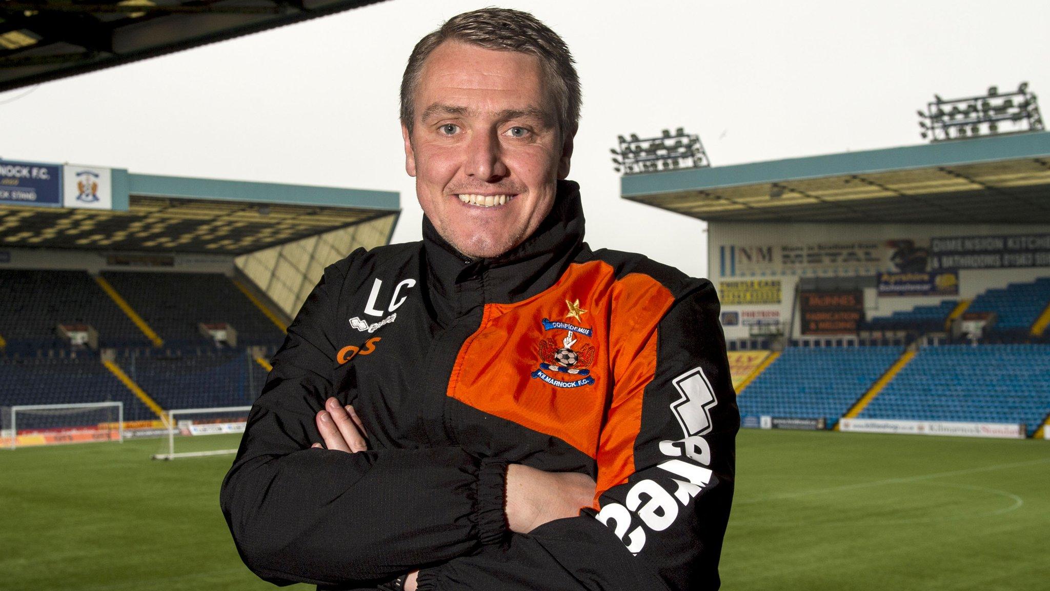 Kilmarnock manager Lee Clark