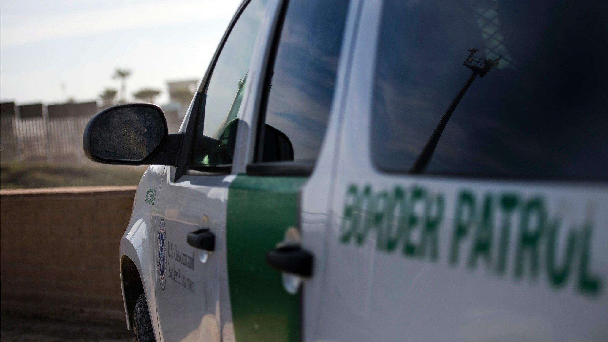 US border patrol vehicle