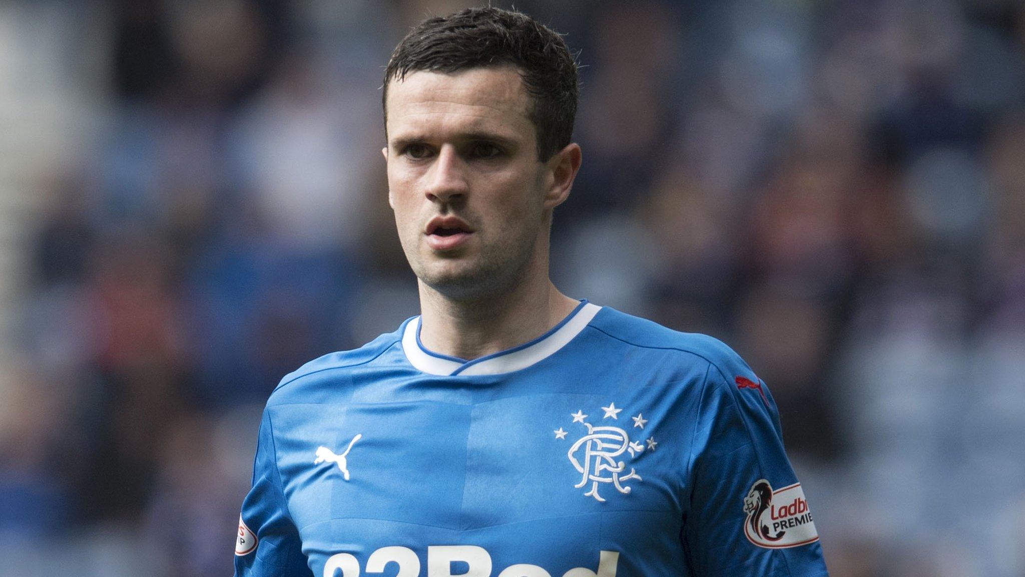 Jamie Murphy in action for Rangers