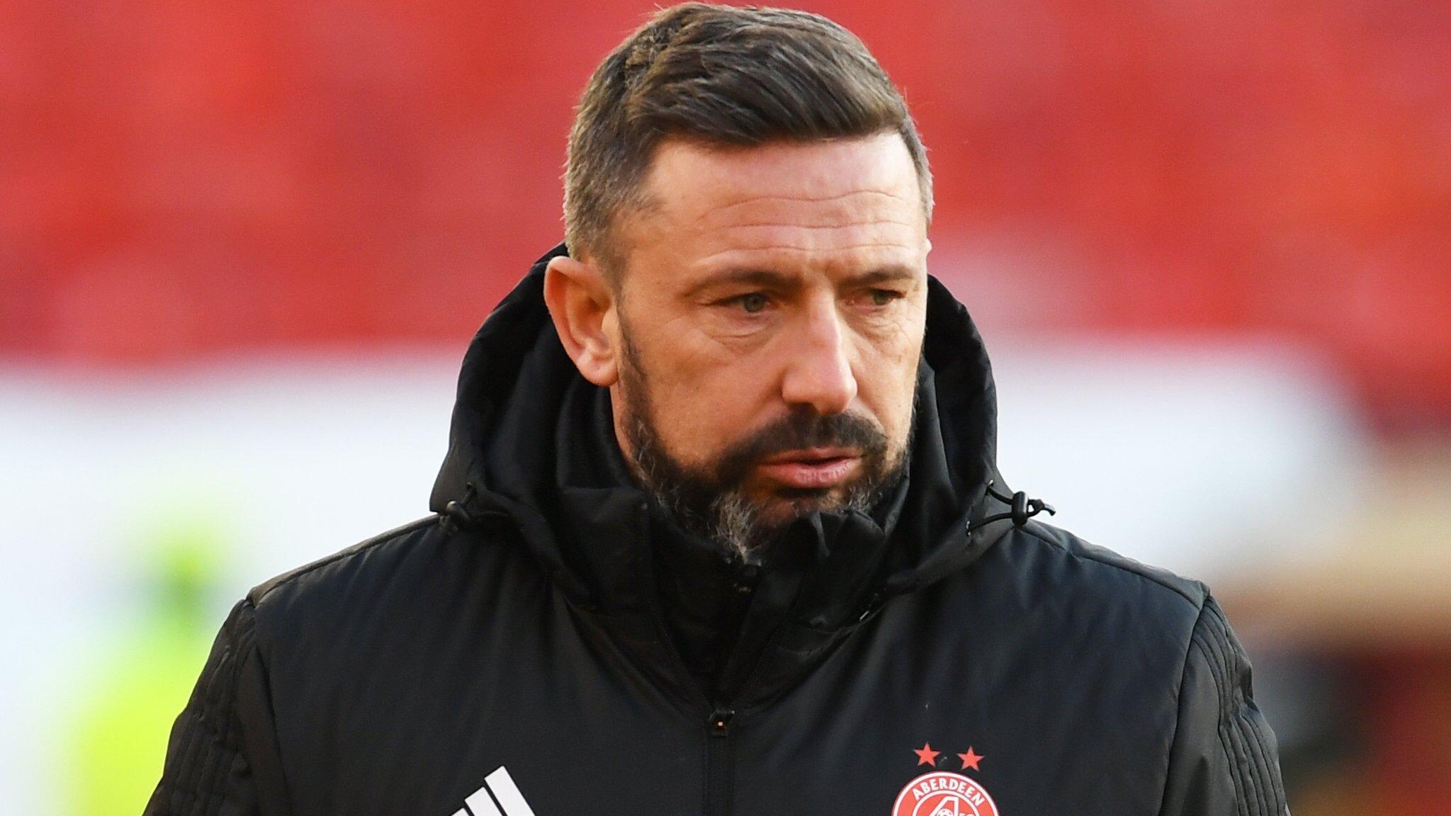 Aberdeen manager Derek McInnes