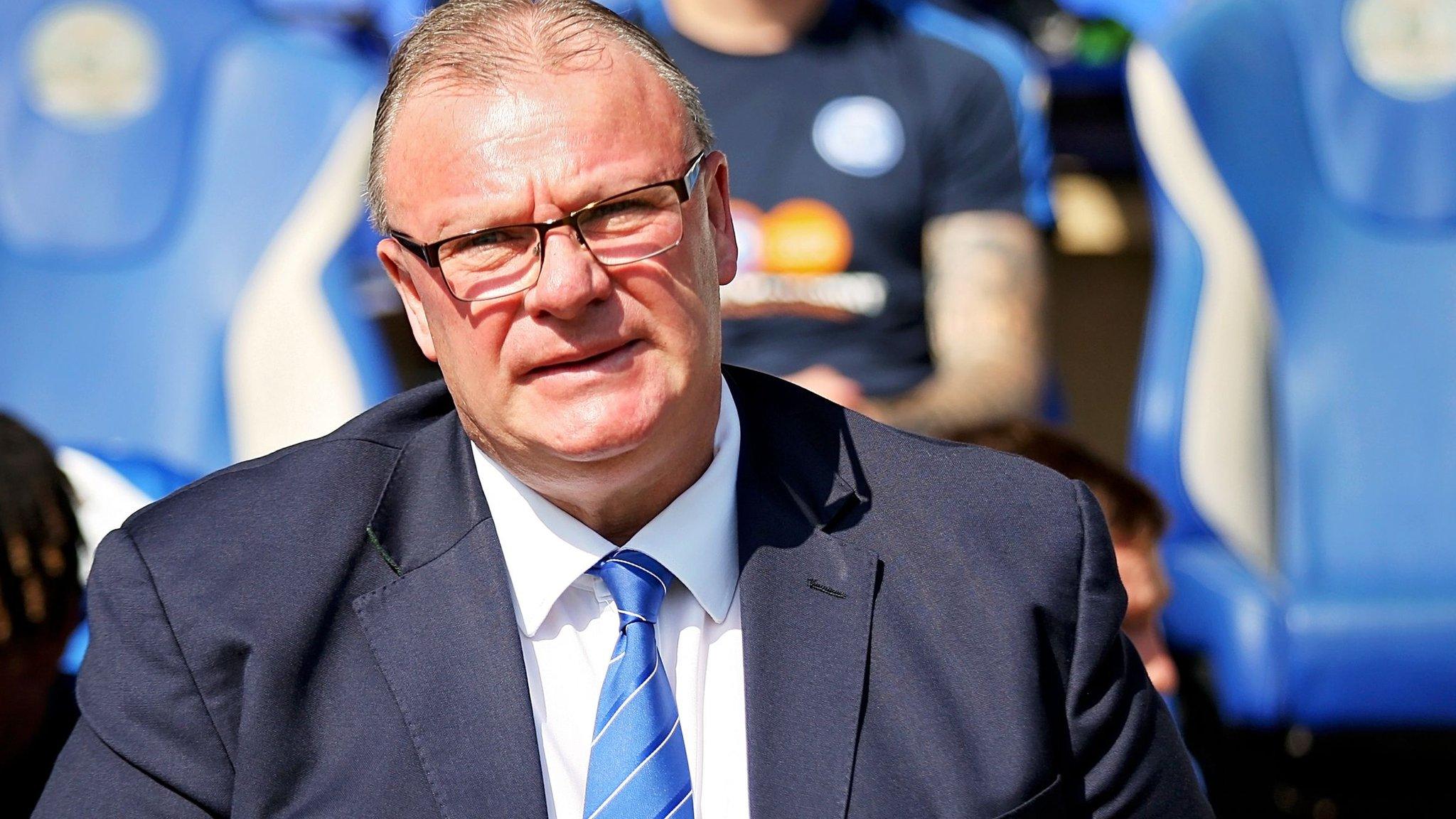 Peterborough United manager Steve Evans