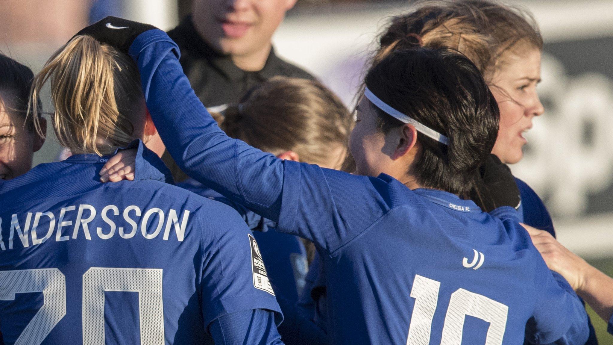 Chelsea Ladies celebrate