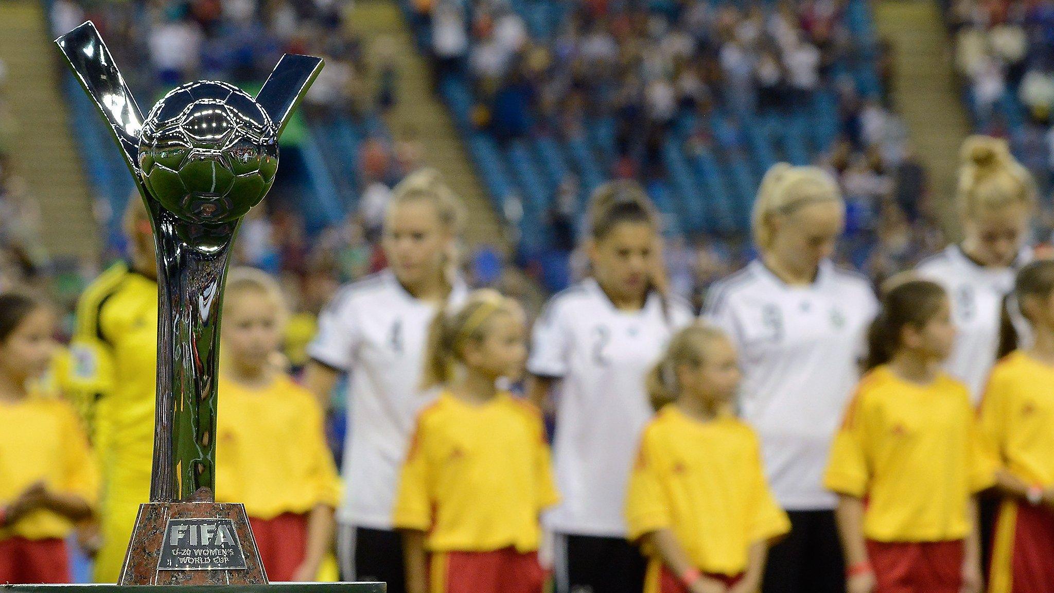 The Under-20 Women's World Cup trophy