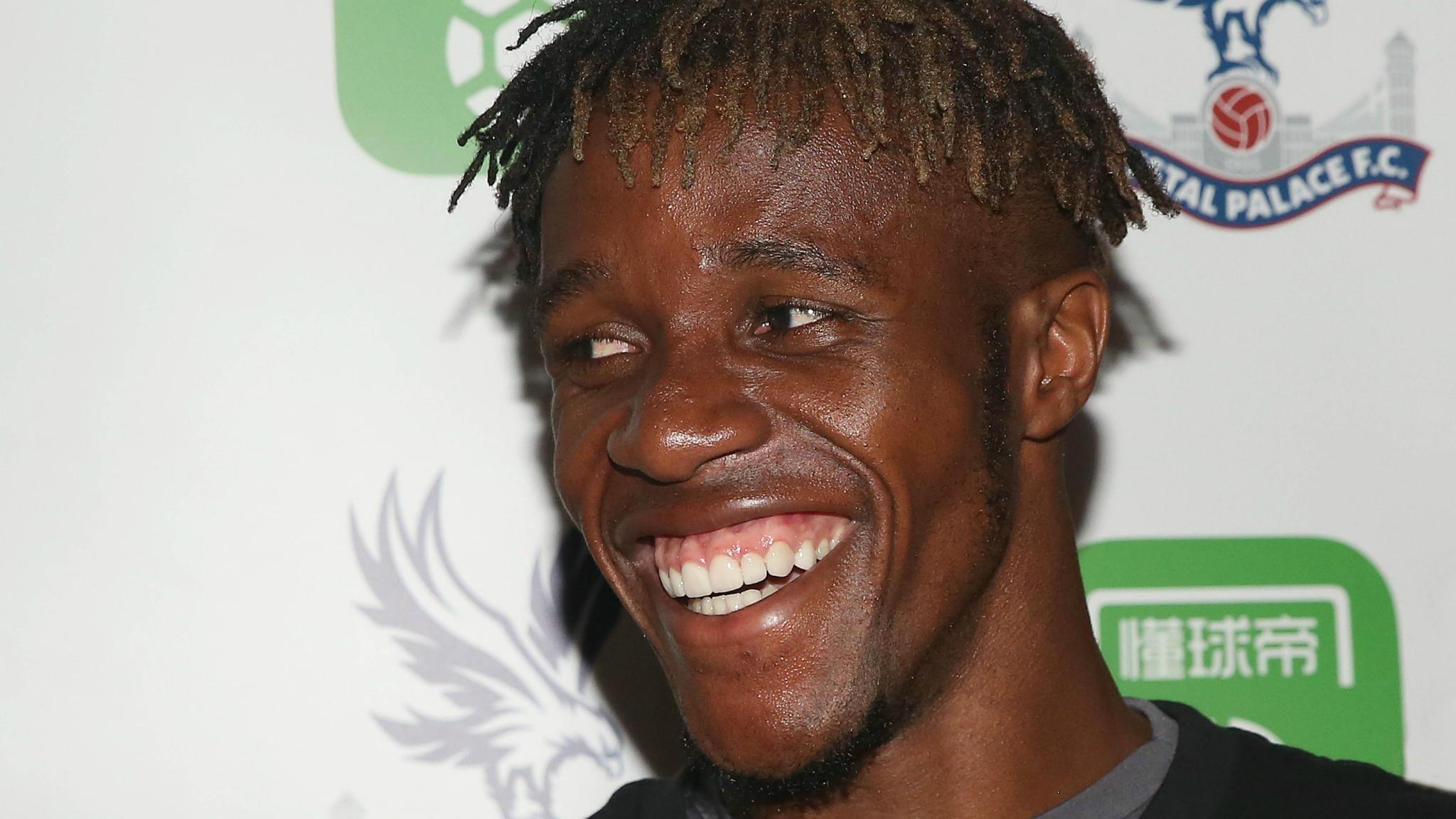 Crystal Palace forward Wilfried Zaha