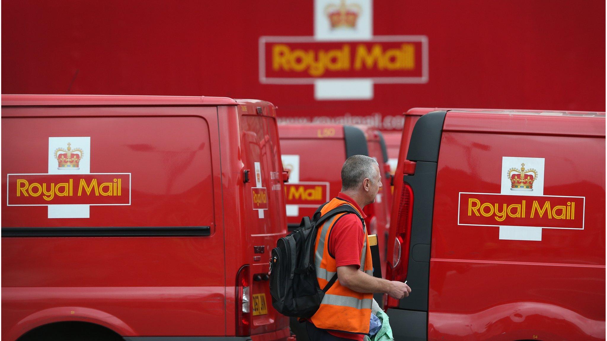 Royal Mail vans