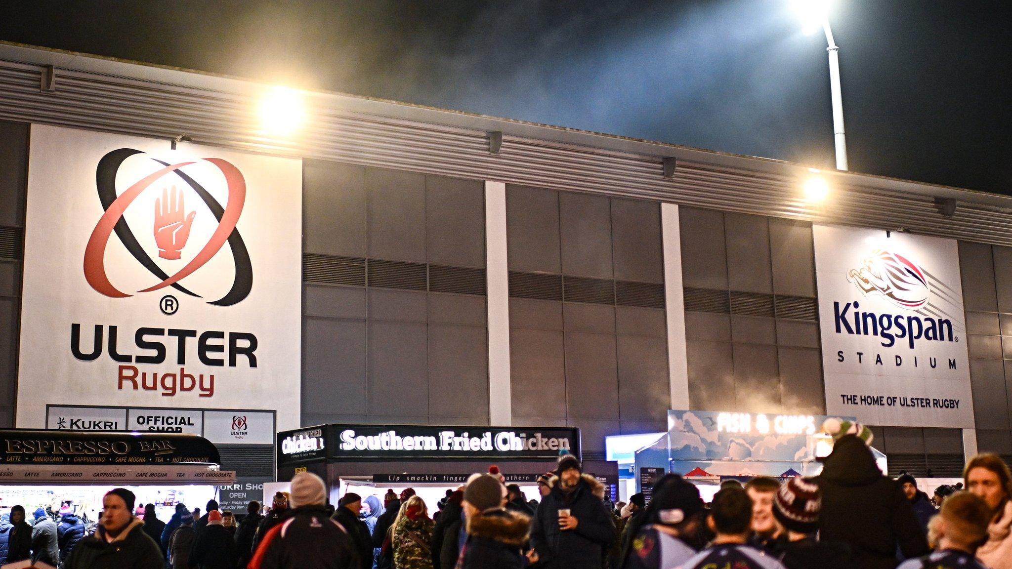 A view of Kingspan Stadium