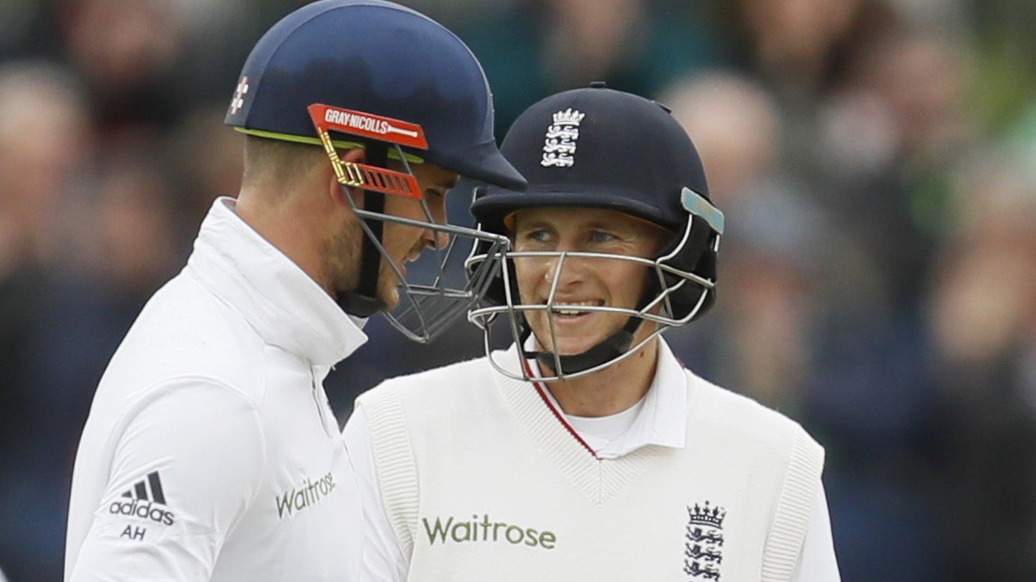 Alex Hales and Joe Root