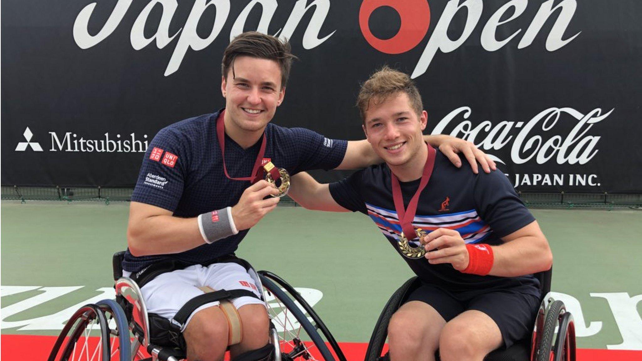 Gordon Reid and Alfie Hewett