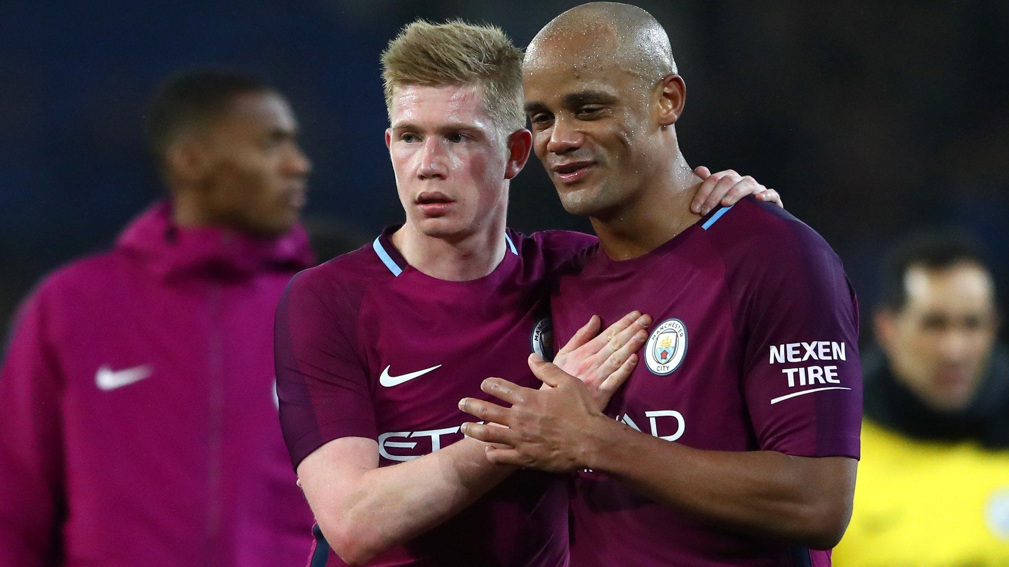 Manchester City celebrate