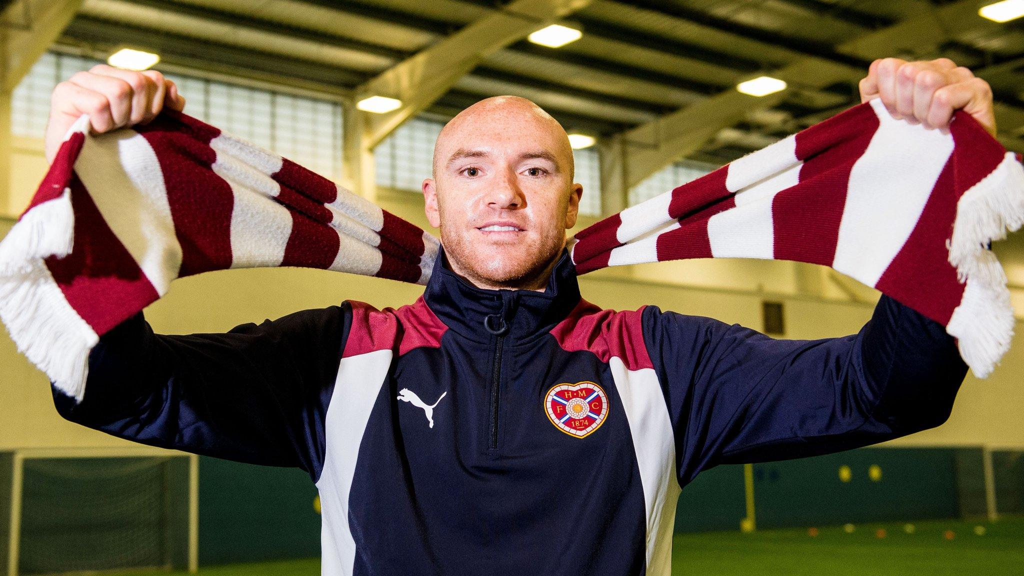 New Hearts striker Conor Sammon